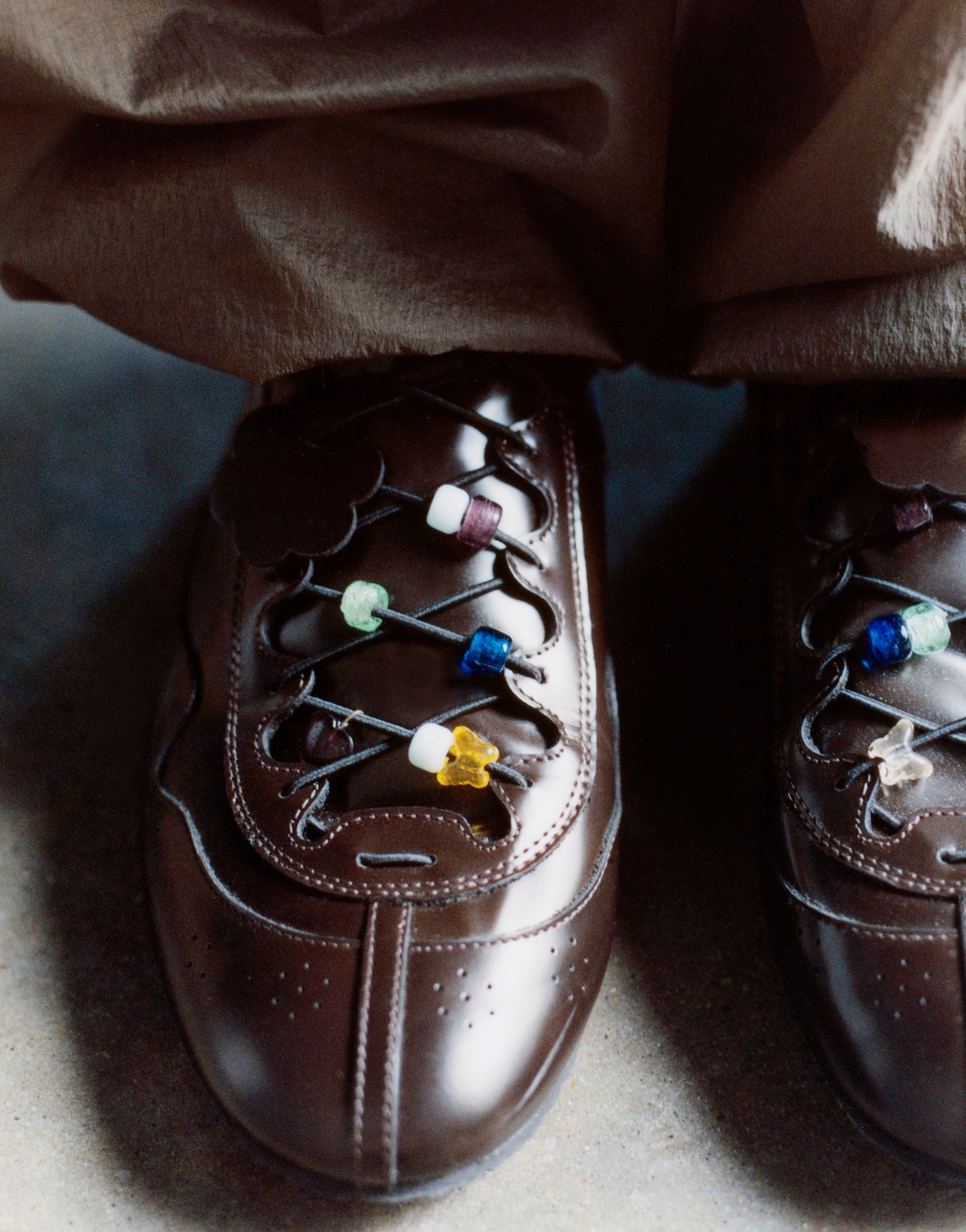 BLAISE | SNEAKER LEATHER BROWN