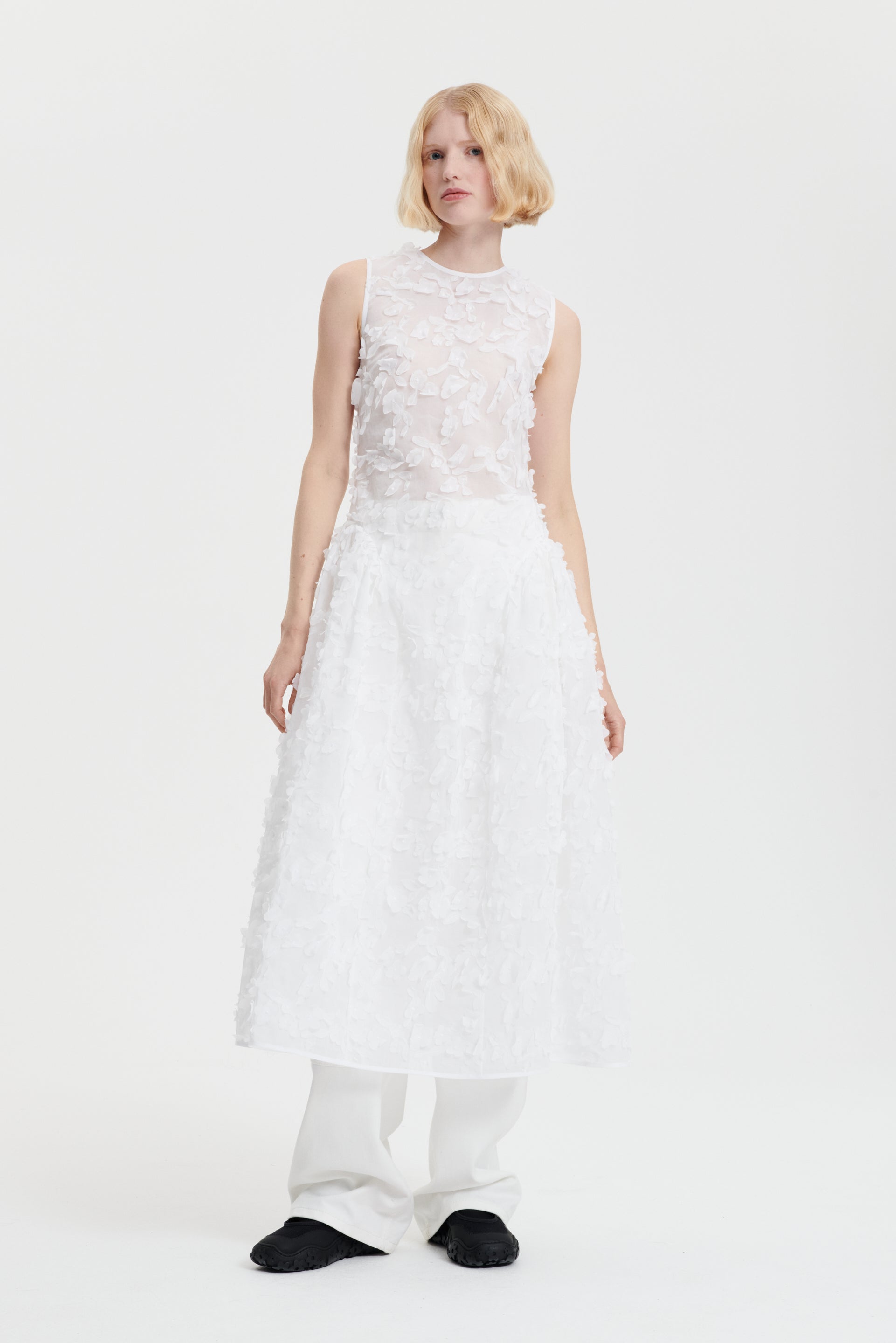 Gine Dress White