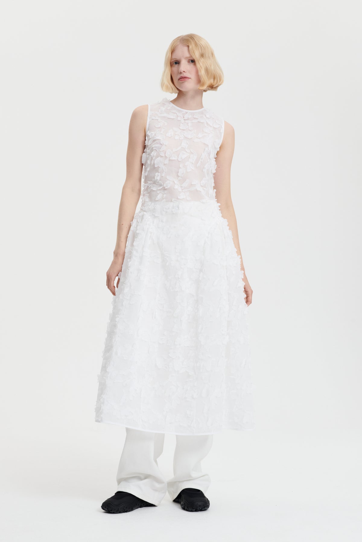 Gine Dress White