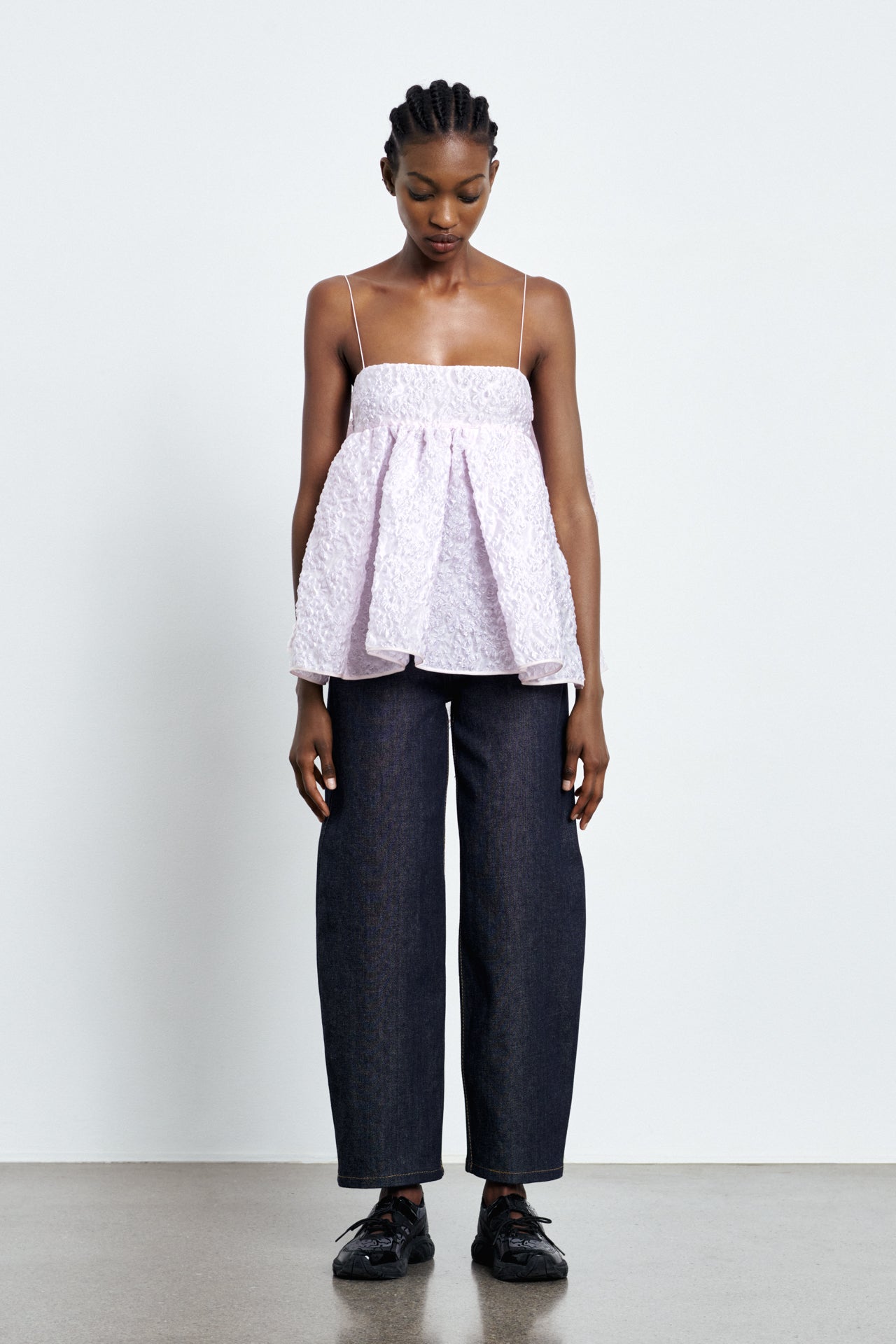 Veronica Top Rosewater