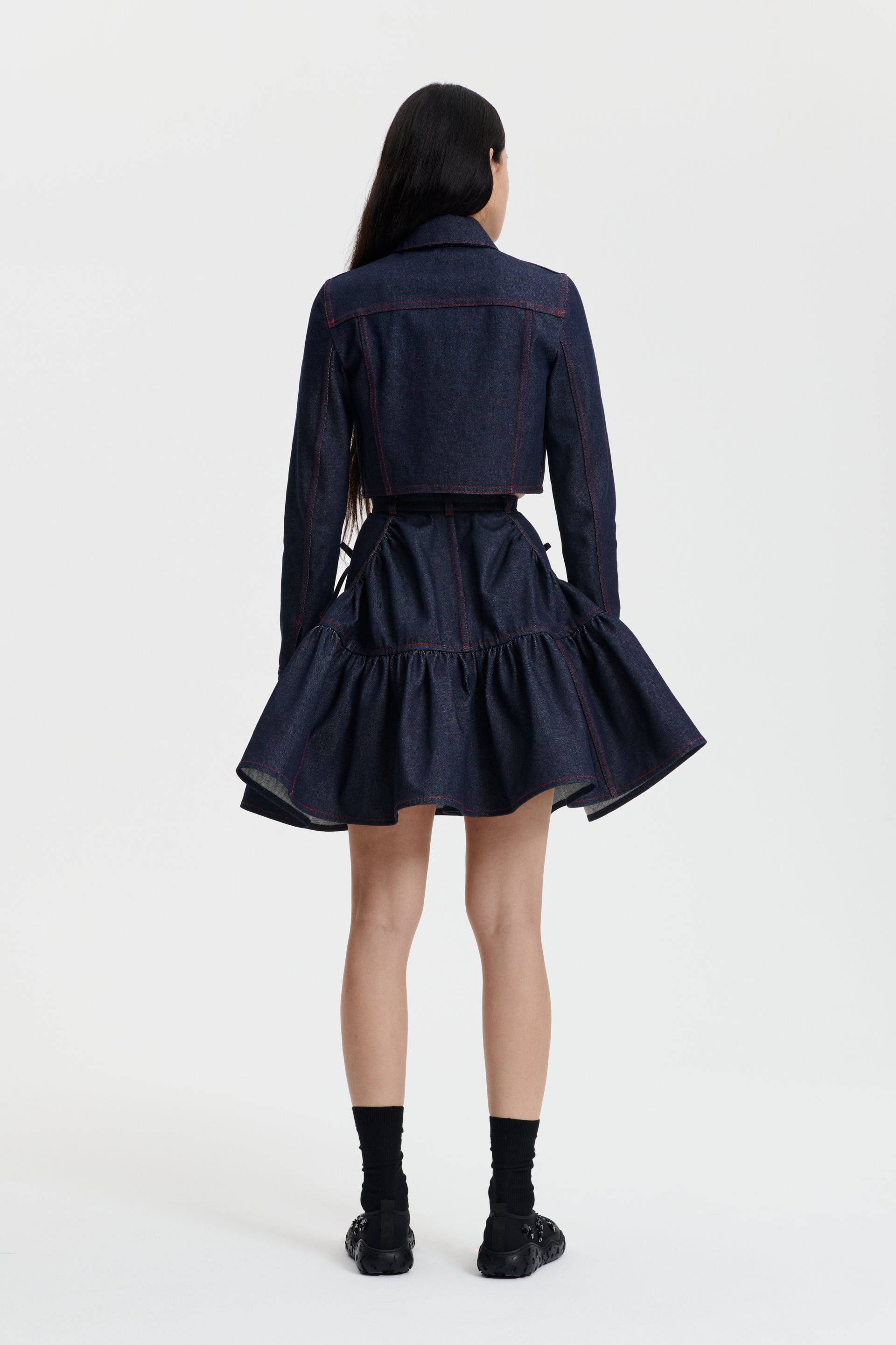 Gloria Skirt Indigo