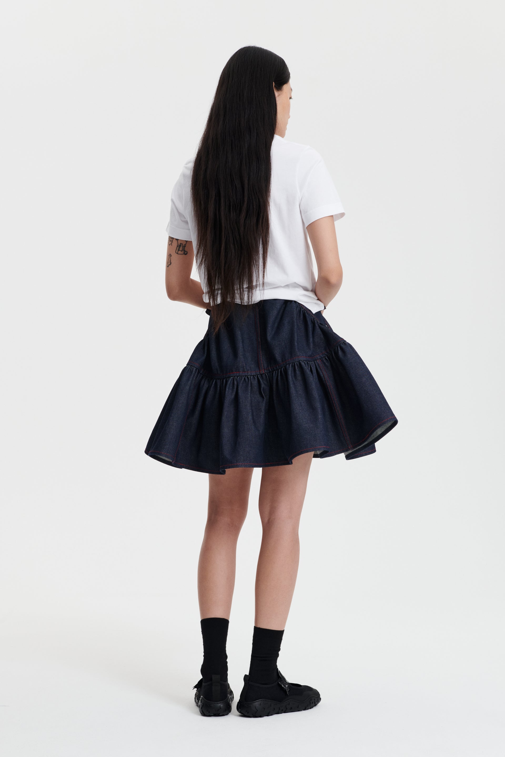 Gloria Skirt Indigo