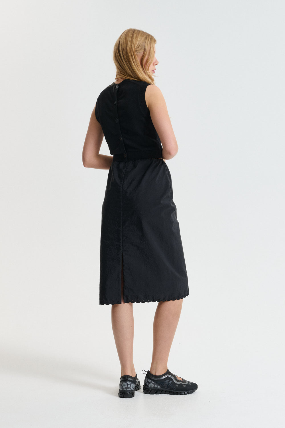 CBDEAN | VEST SUMMER CASHMERE BLACK