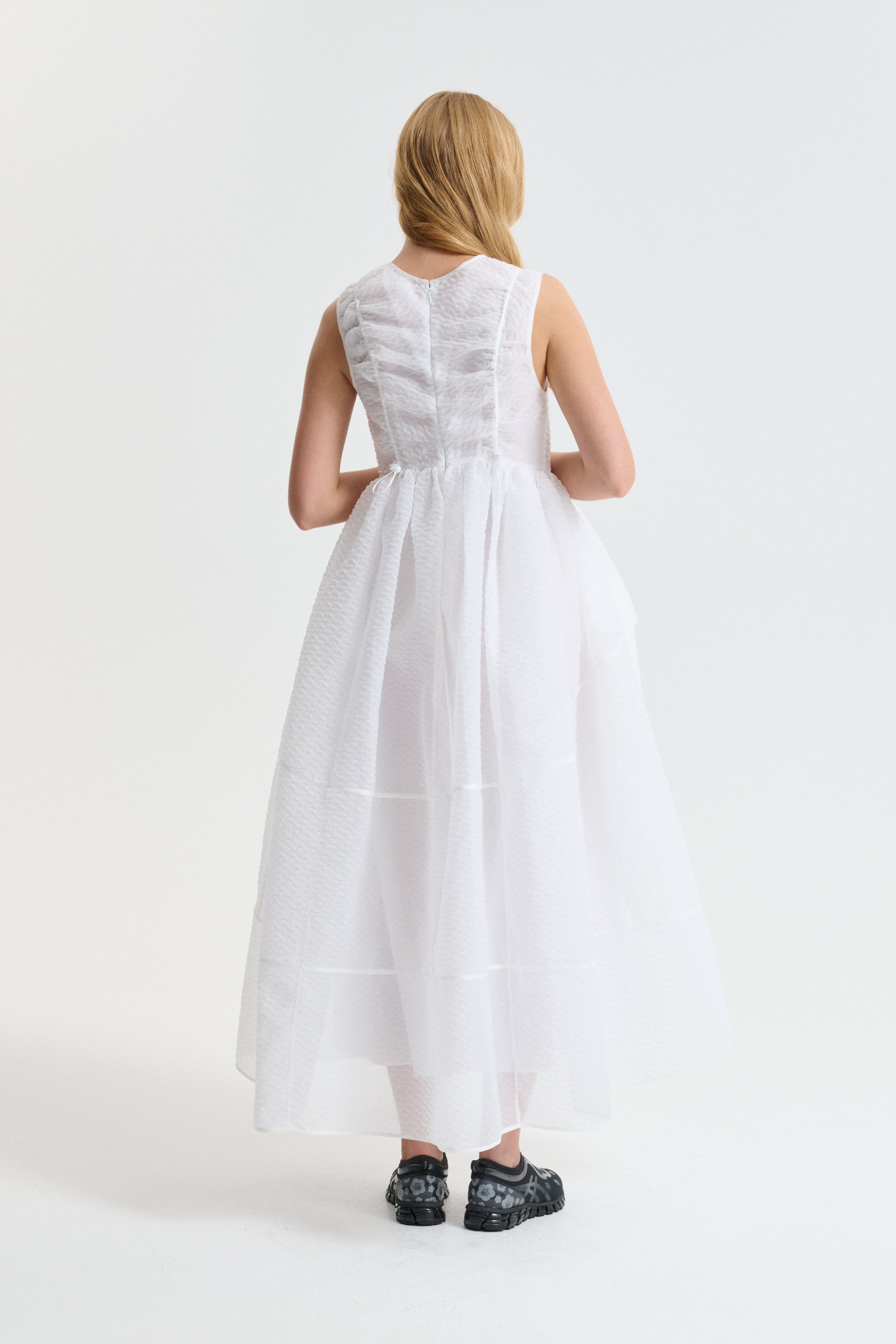 CBDUANA | DRESS PLUMERIA PETIT WHITE