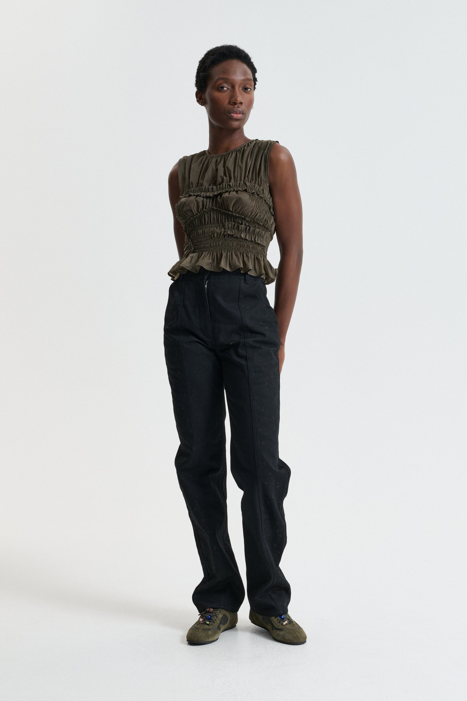 CBUPHI | TOP SHEER RIPSTOP OLIVE