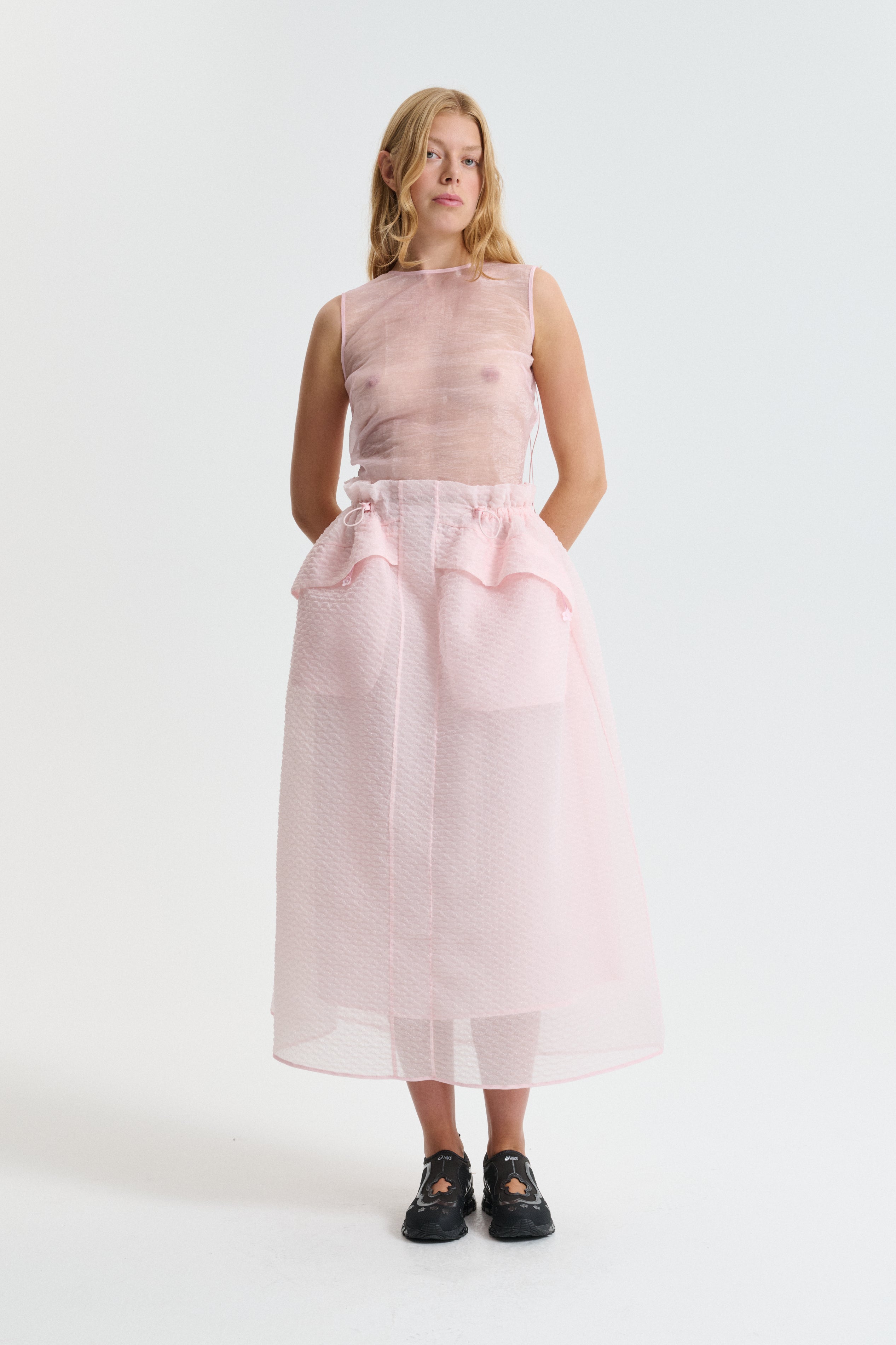 CBDAIJA | SKIRT PLUMERIA PETIT BLUSH PINK