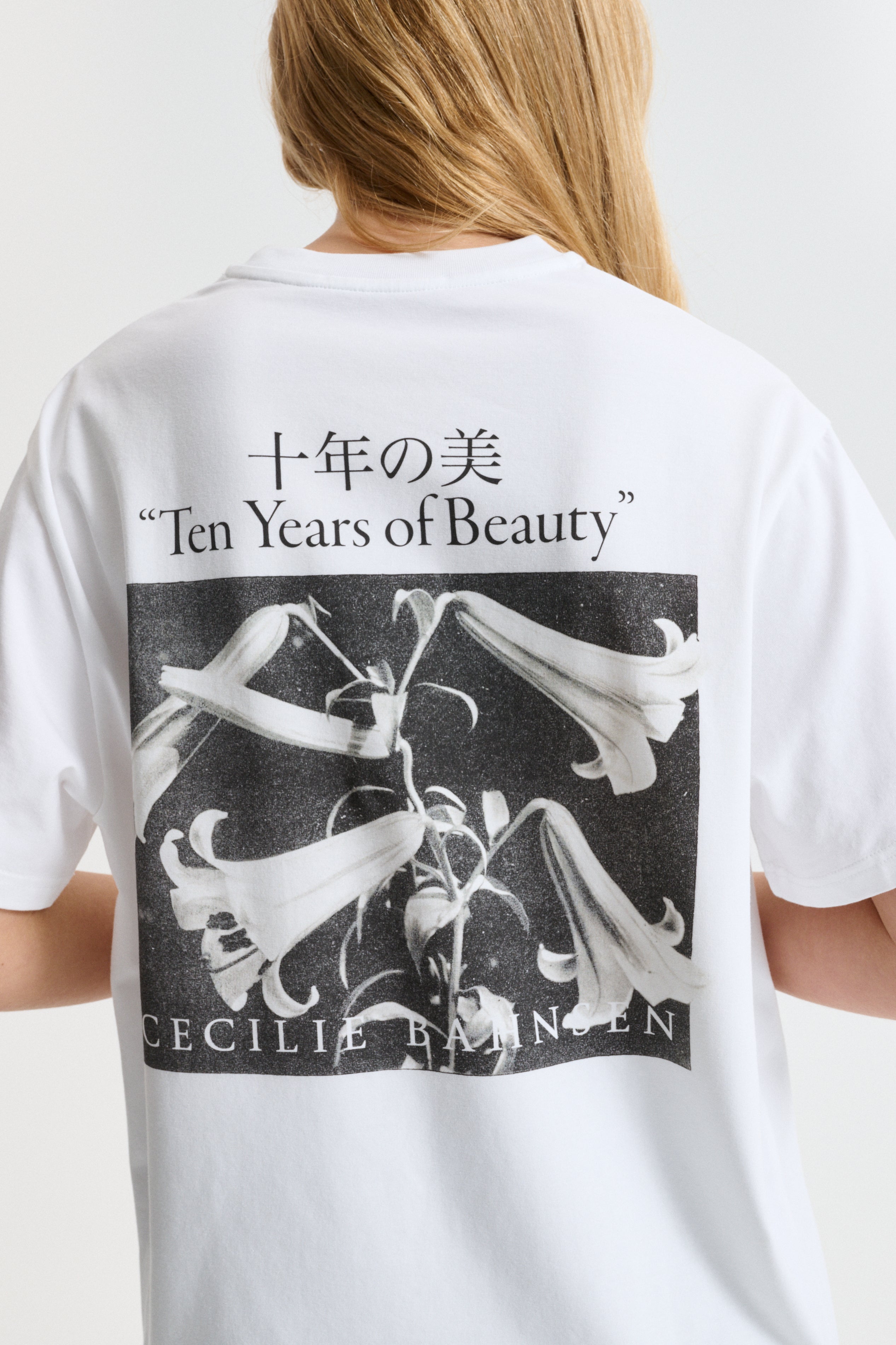 CBDOROTHY | T-SHIRT PRINTED JERSEY WHITE / BLACK
