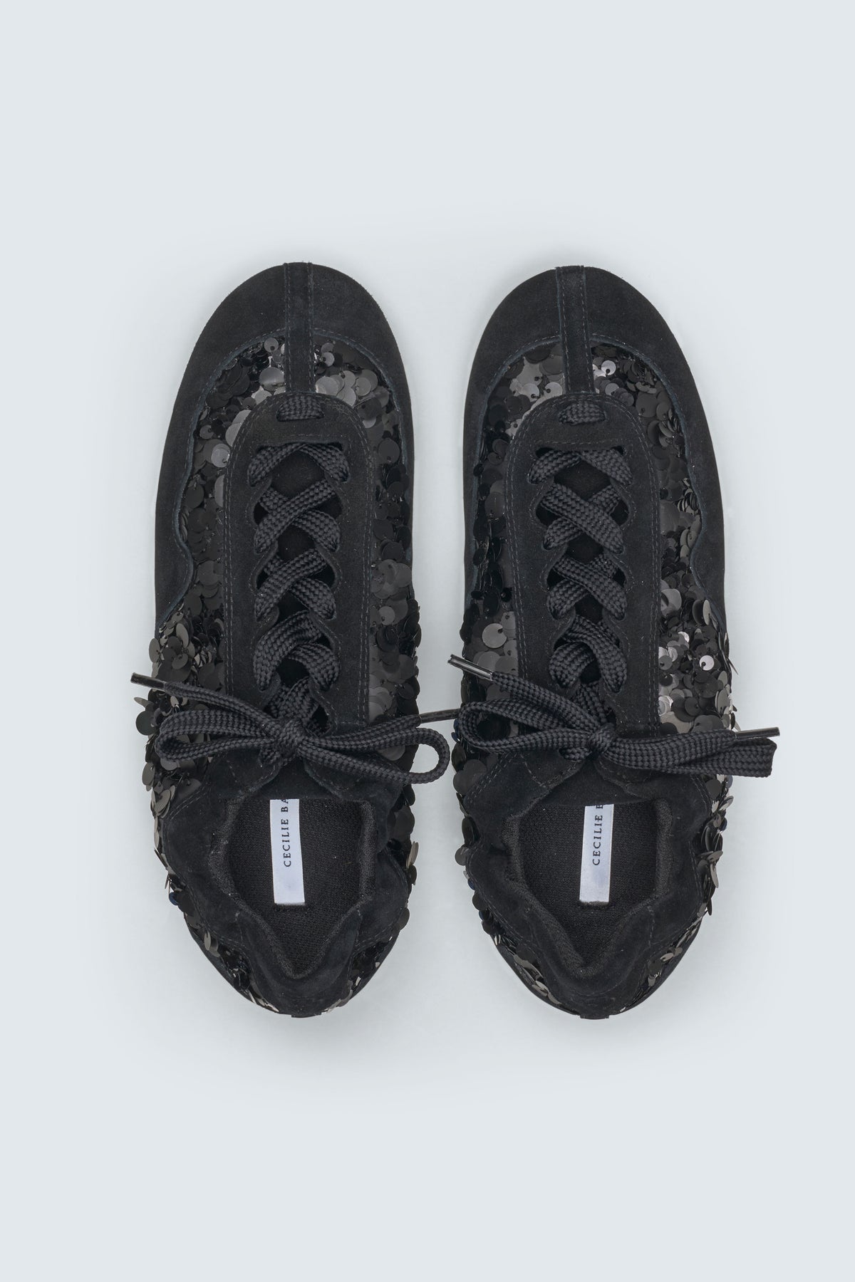 CBBLAISE | SOFT SNEAKERS SEQUINS BLACK