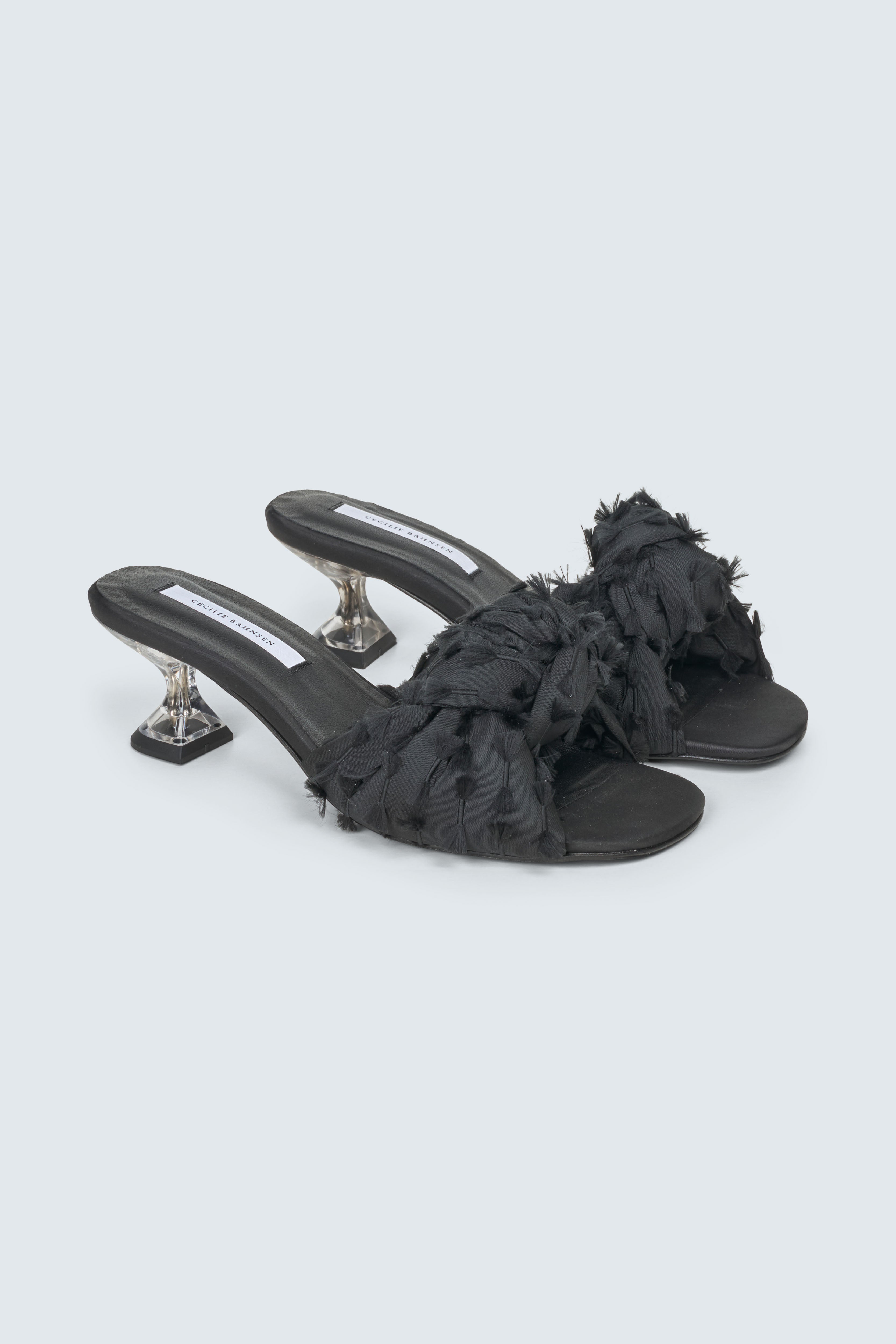 CBGLYNNIS | MULE FIAMMA FIL-COUPÉ BLACK