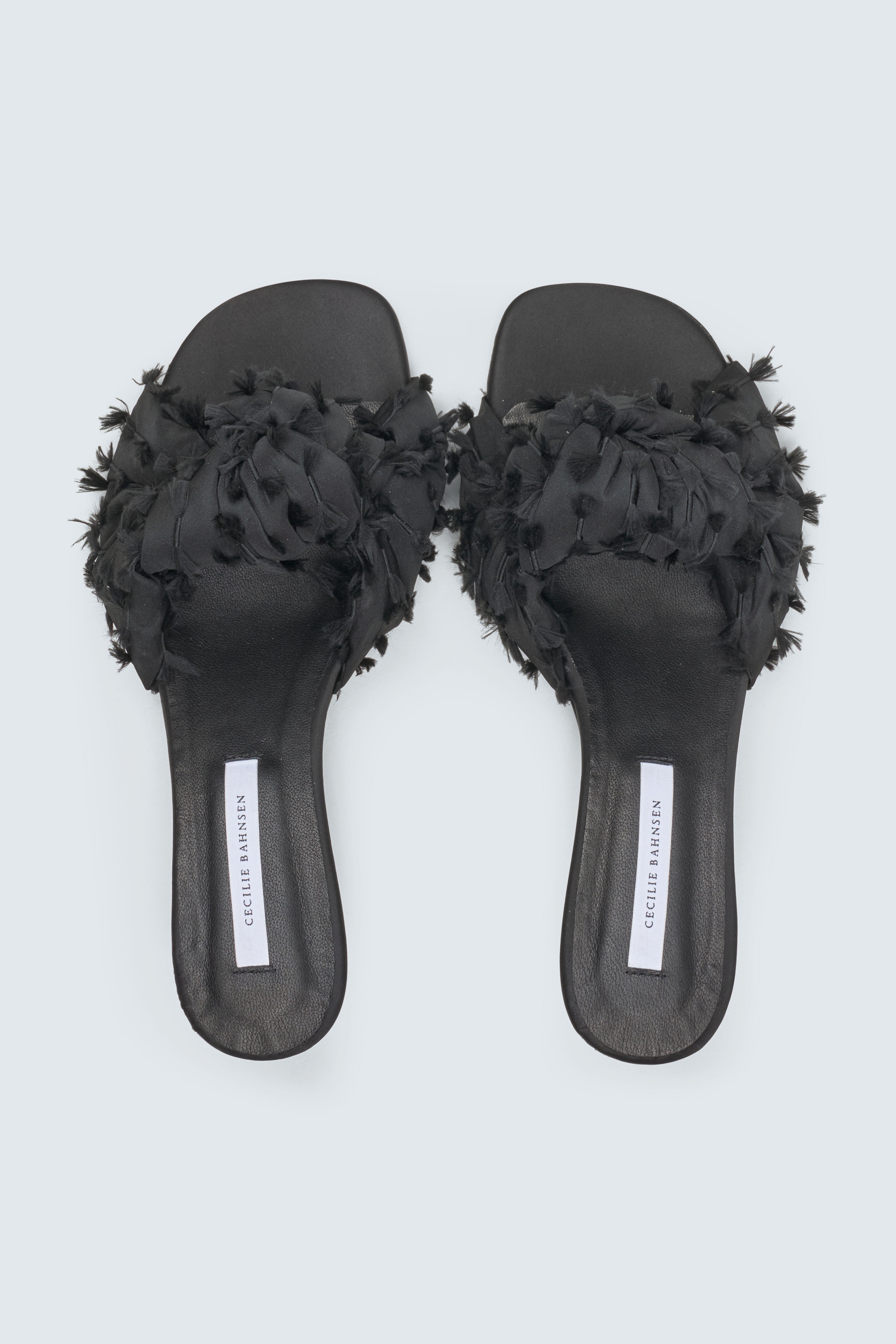 CBGLYNNIS | MULE FIAMMA FIL-COUPÉ BLACK