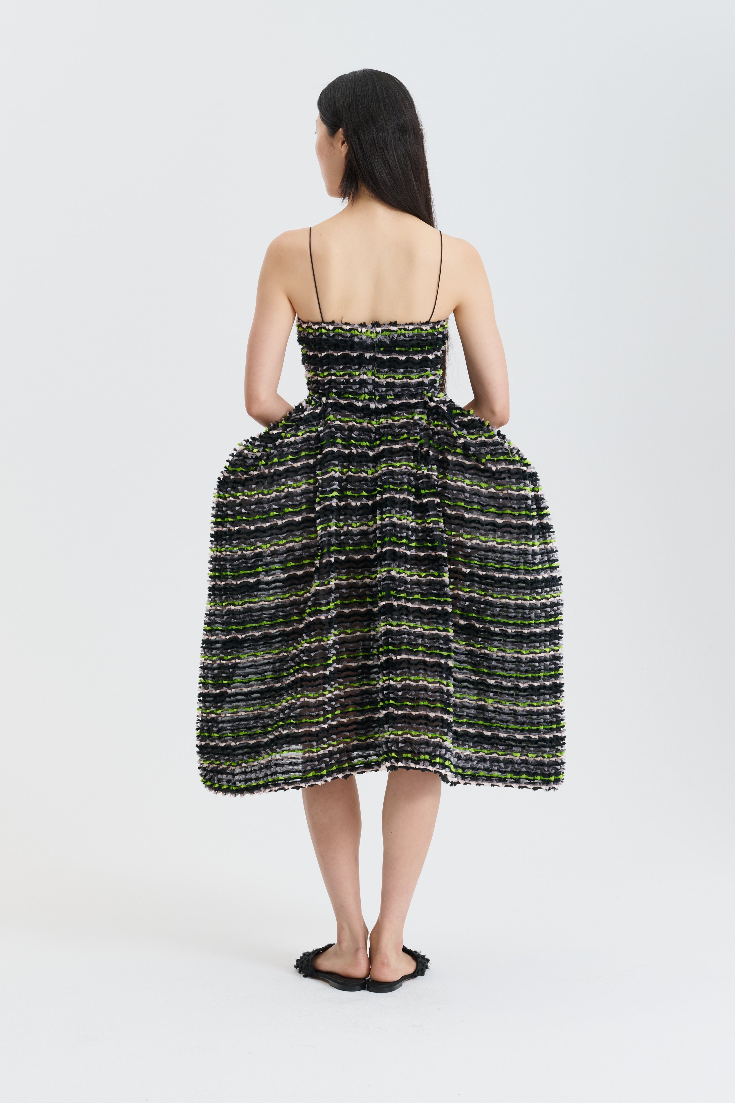 CBGIGI | DRESS STRIPED FIL-COUPÉ BLACK MULTI