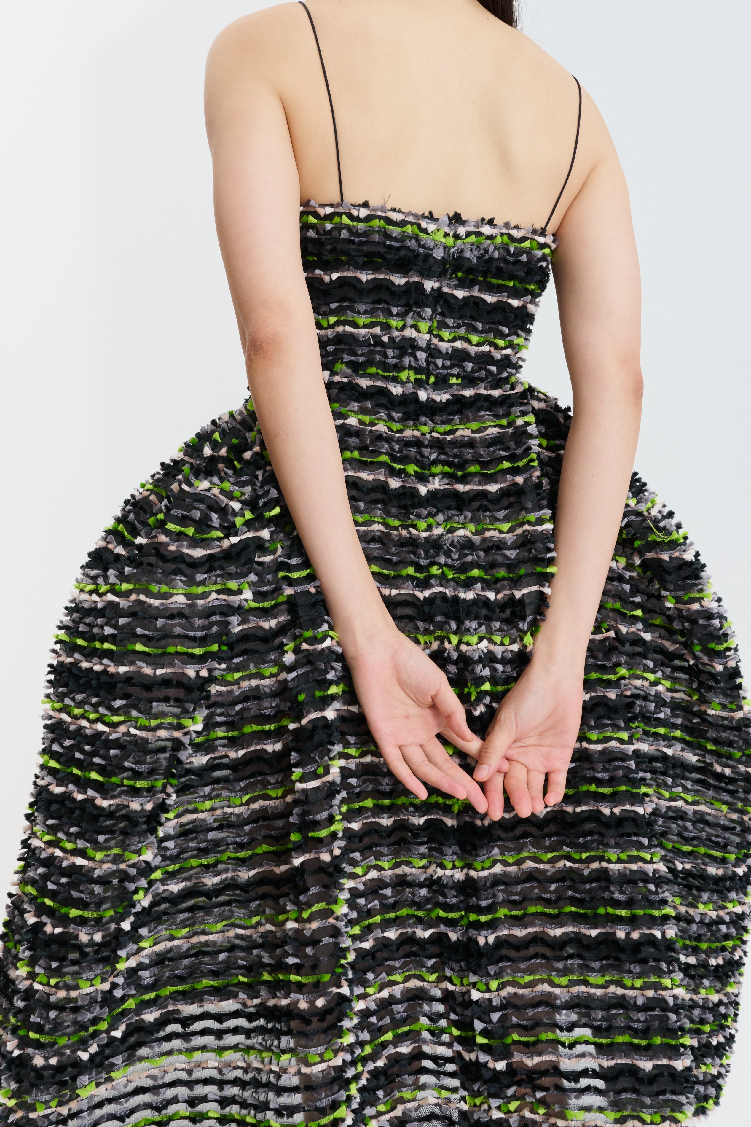 CBGIGI | DRESS STRIPED FIL-COUPÉ BLACK MULTI