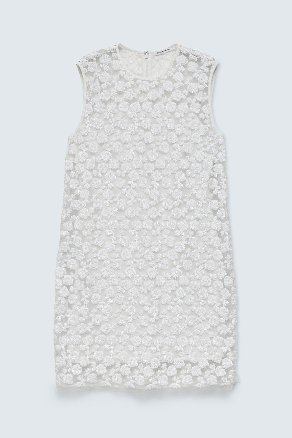 CBGRAYE | DRESS LETITIA SEQUINS WHITE
