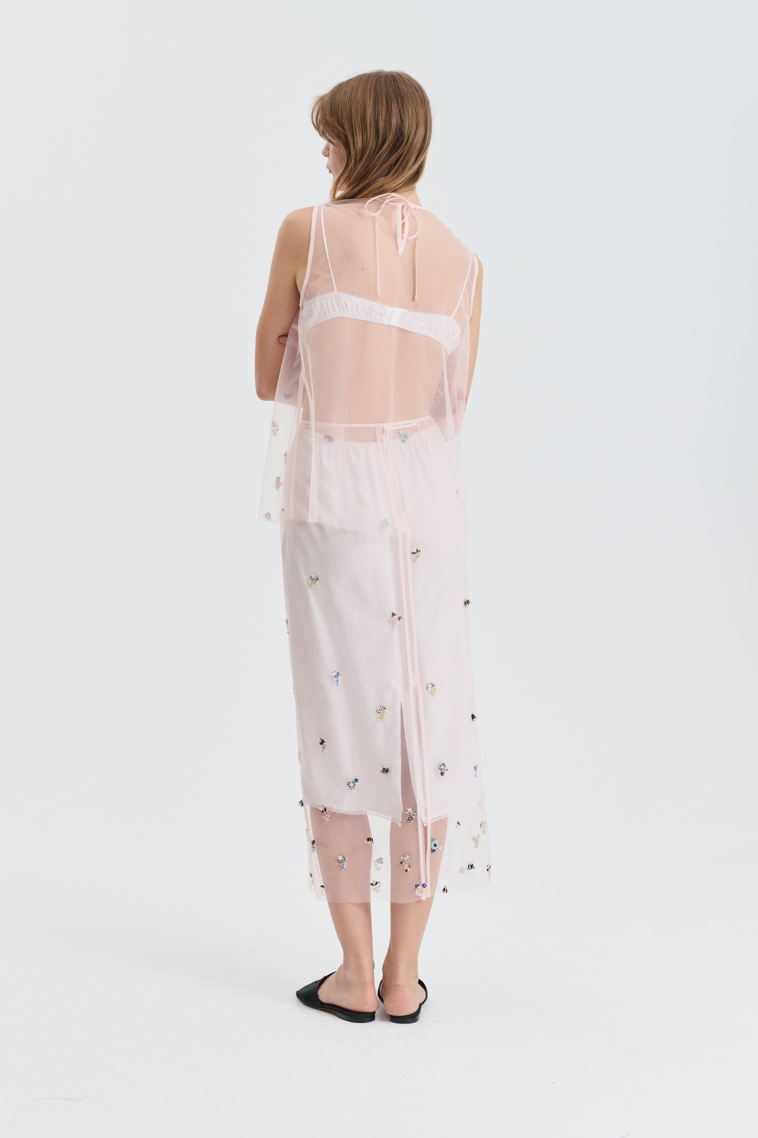 CBALBA | TOP WILDFLOWER APPLIQUÈ PINK MULTI