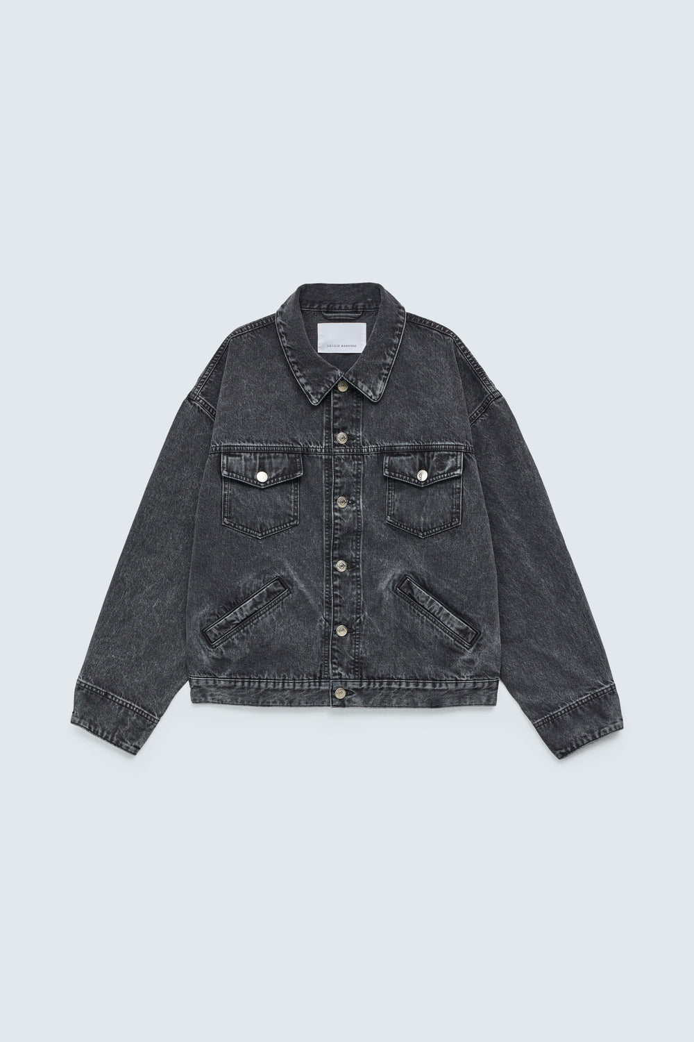 CBGASTON | JACKET DENIM WASHED BLACK