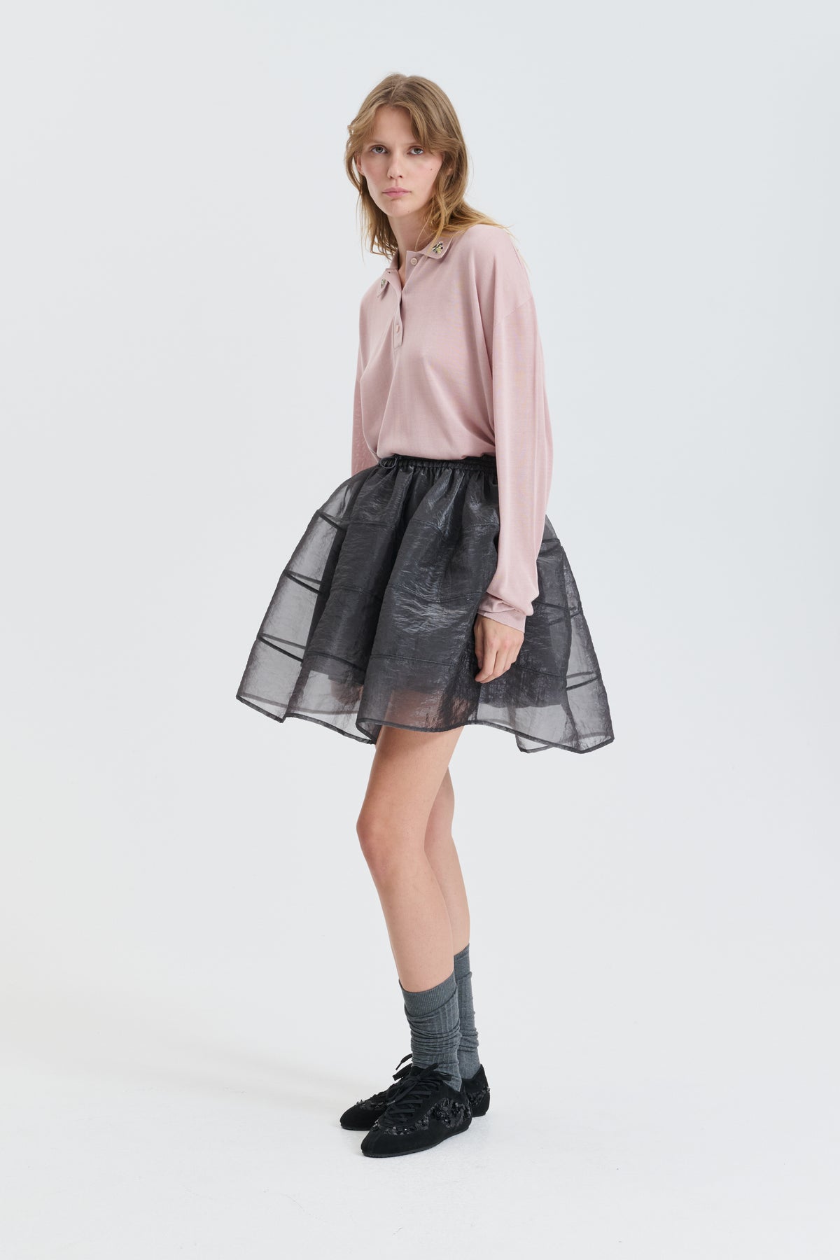 CBCAYLA | SKIRT LIQUID MYRTIA GREY