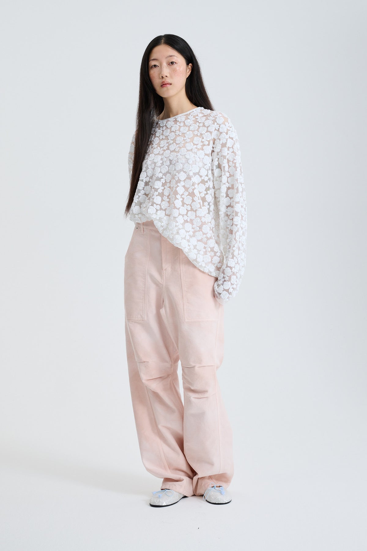 CBGABEL | TROUSERS CANVAS PINK