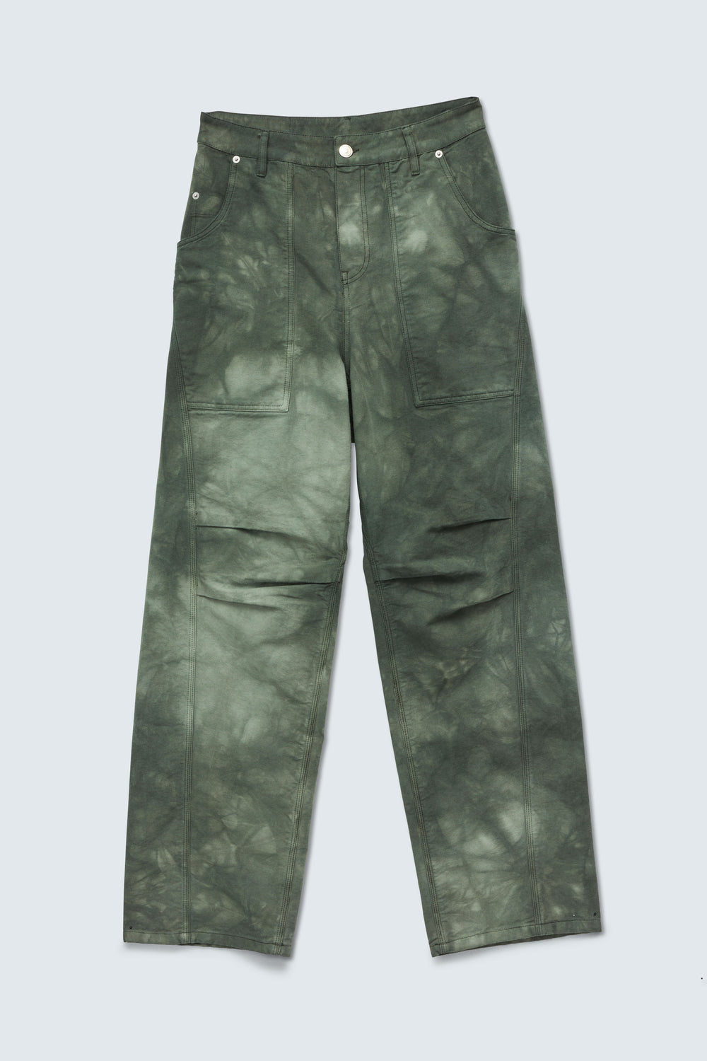 CBGABEL | TROUSERS CANVAS WASHED GREEN