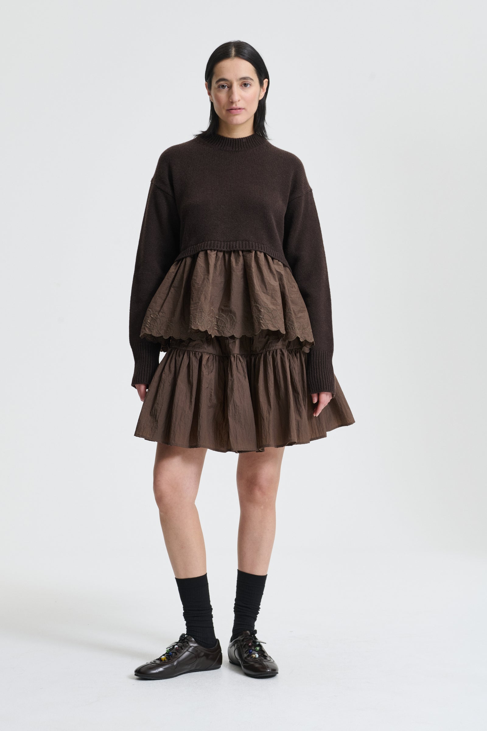 BERA | JUMPER RECYCLED CASHMERE BROWN