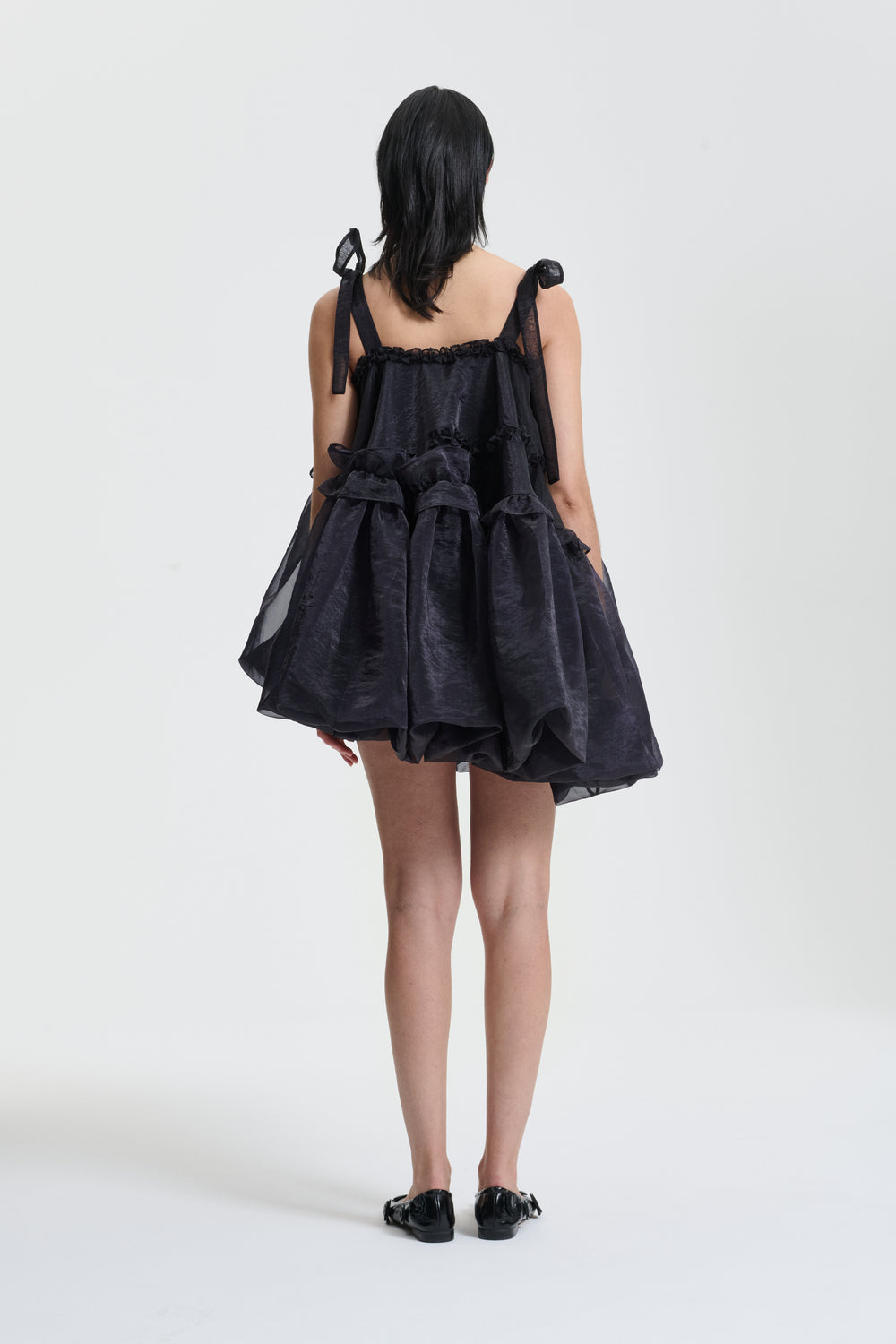 CRISTINA | DRESS LIQUID MYRTIA BLACK