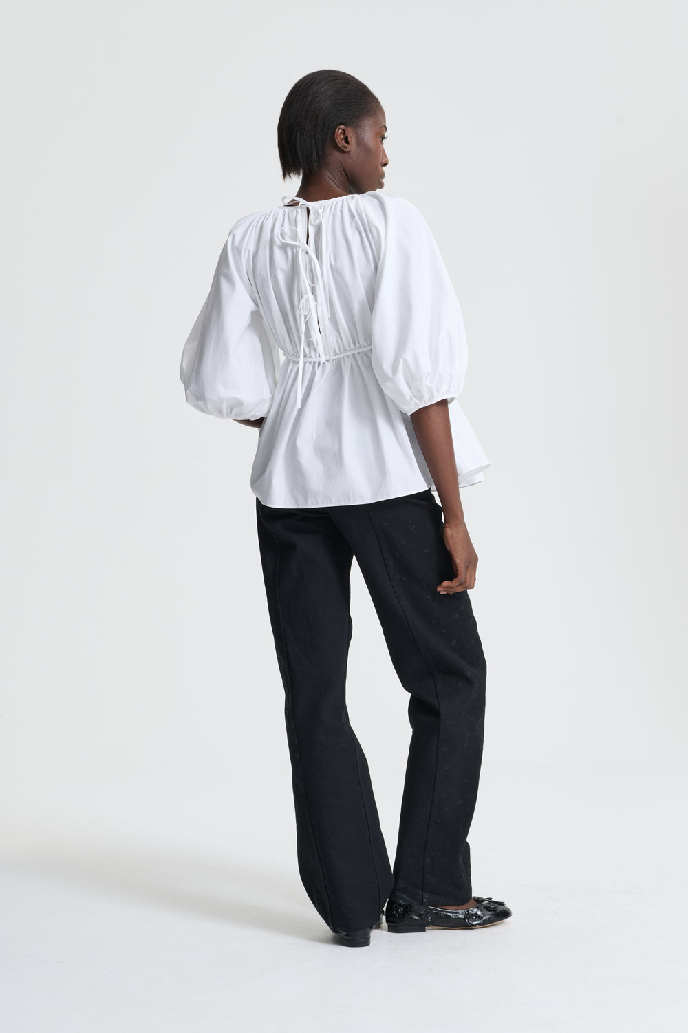 AMO | TOP COTTON WHITE