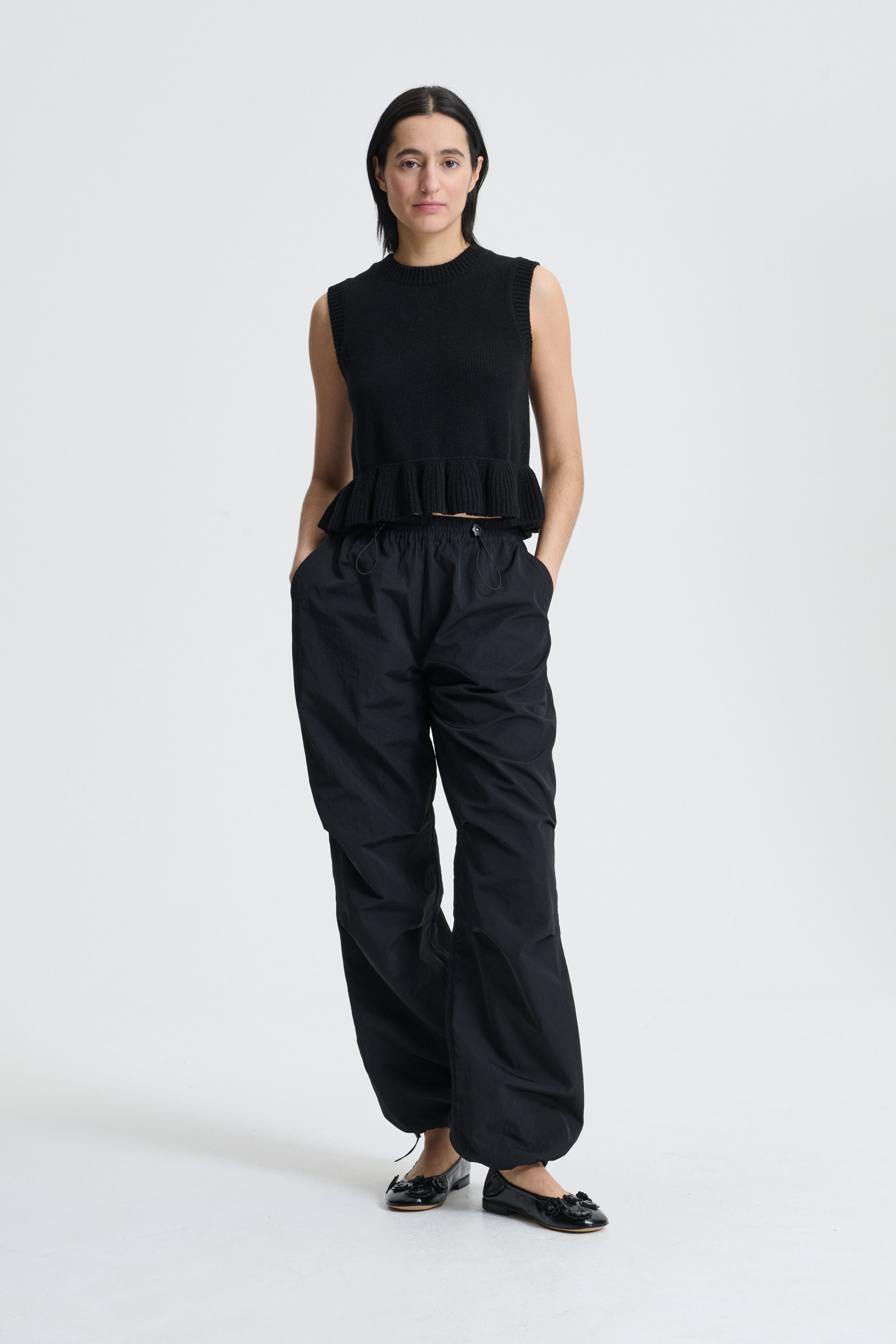 BROOKS | JOGGERS RECYCLED TAFFETA BLACK