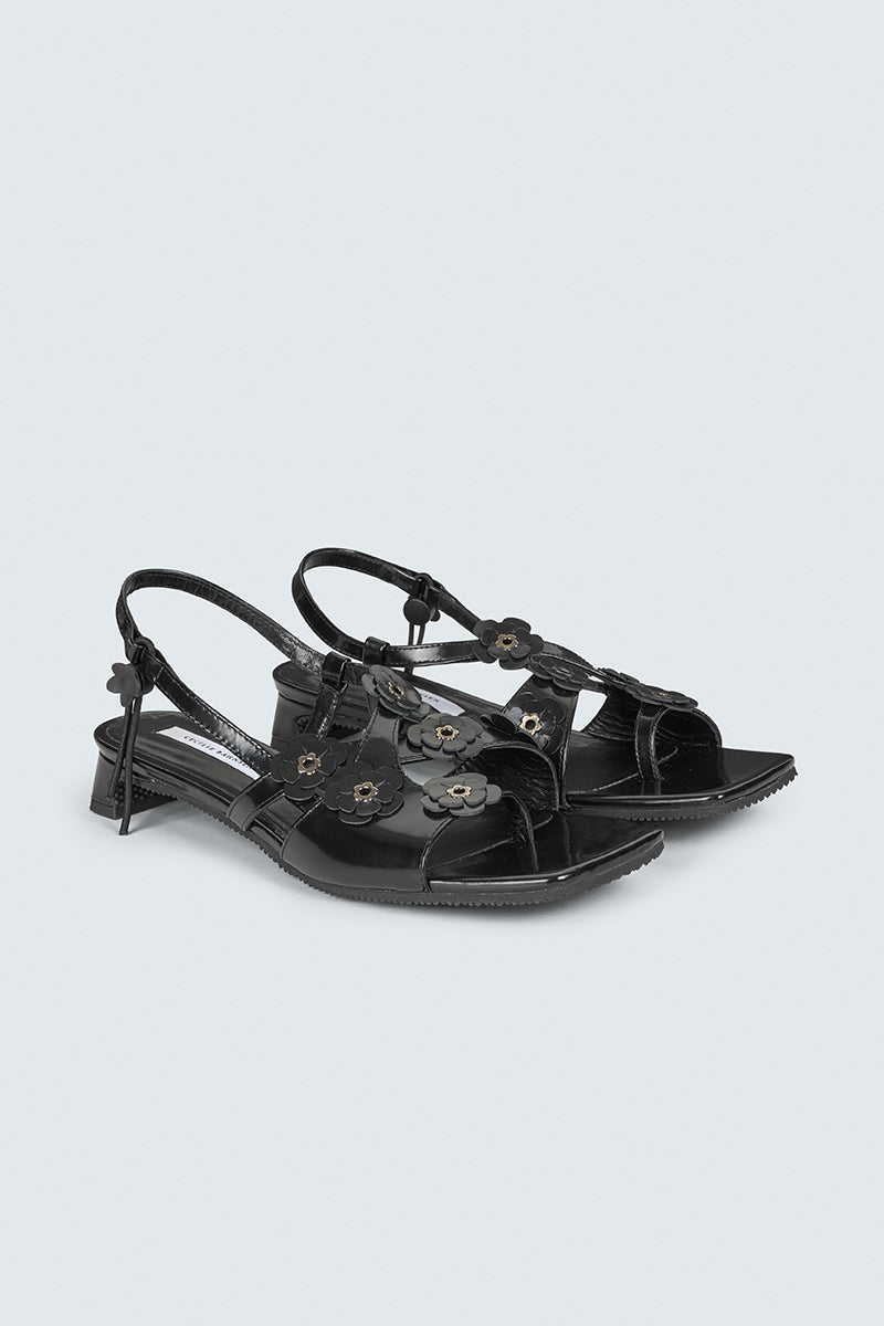 CBARNA | SANDALS BOX LEATHER BLACK