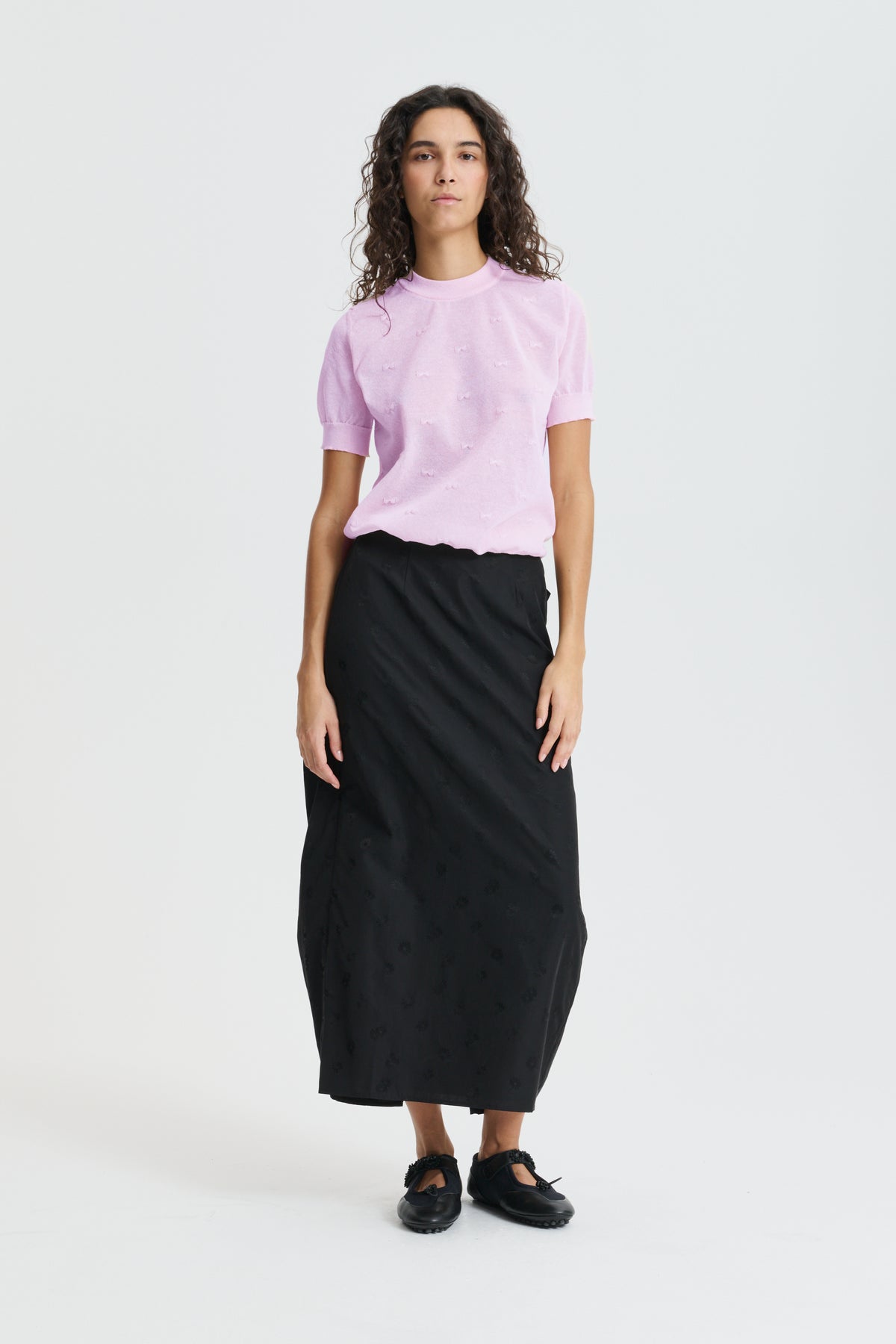CBFILLO | TOP PRETTY BOW KNIT PRETTY PINK