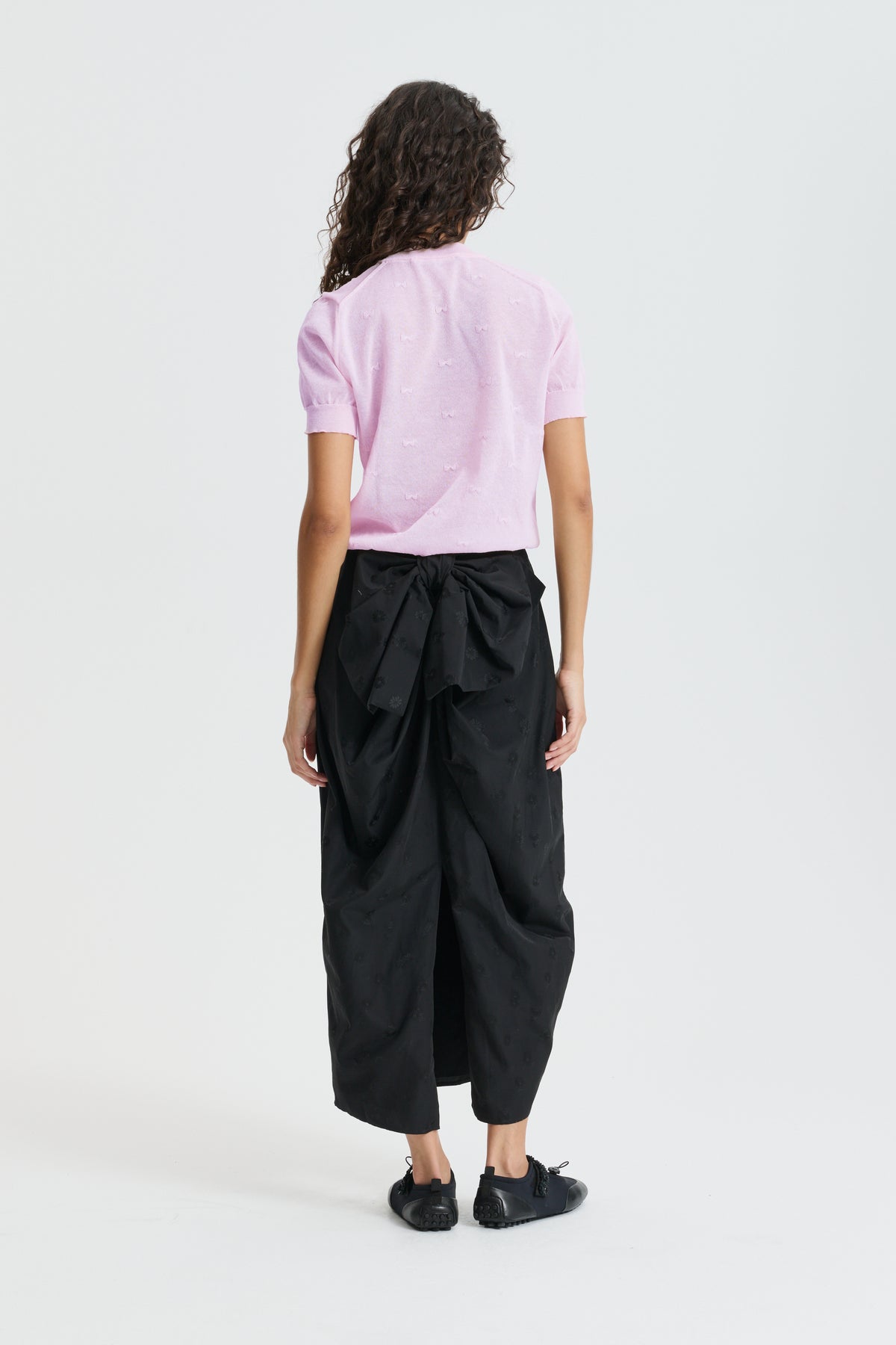 CBFILLO | TOP PRETTY BOW KNIT PRETTY PINK