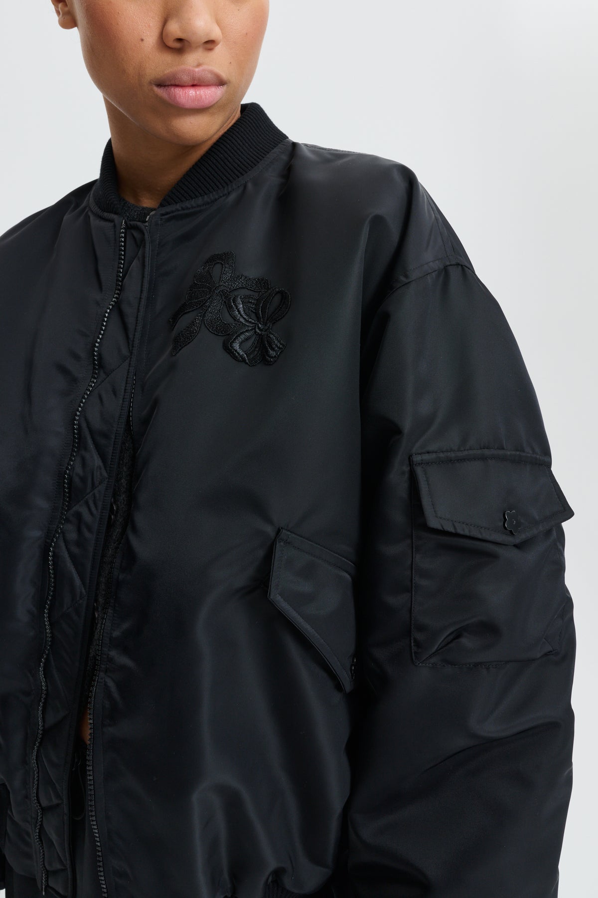 CBFEILAN | BOMBER TECHNICAL NYLON BLACK