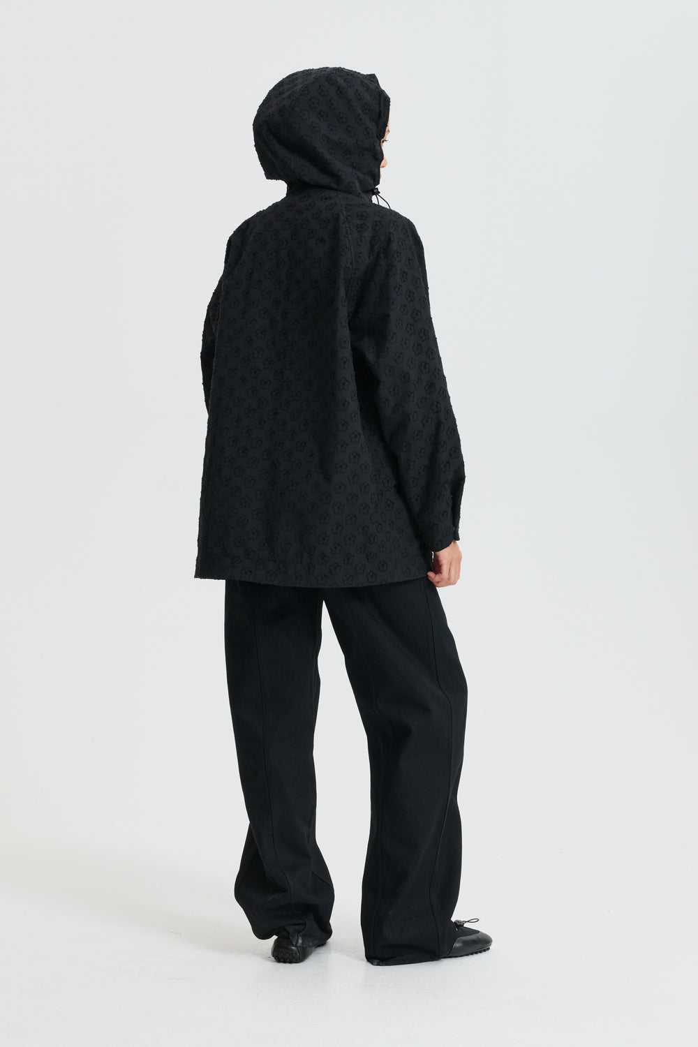 CBFINN | JACKET WINDFLOWER TECH BLACK