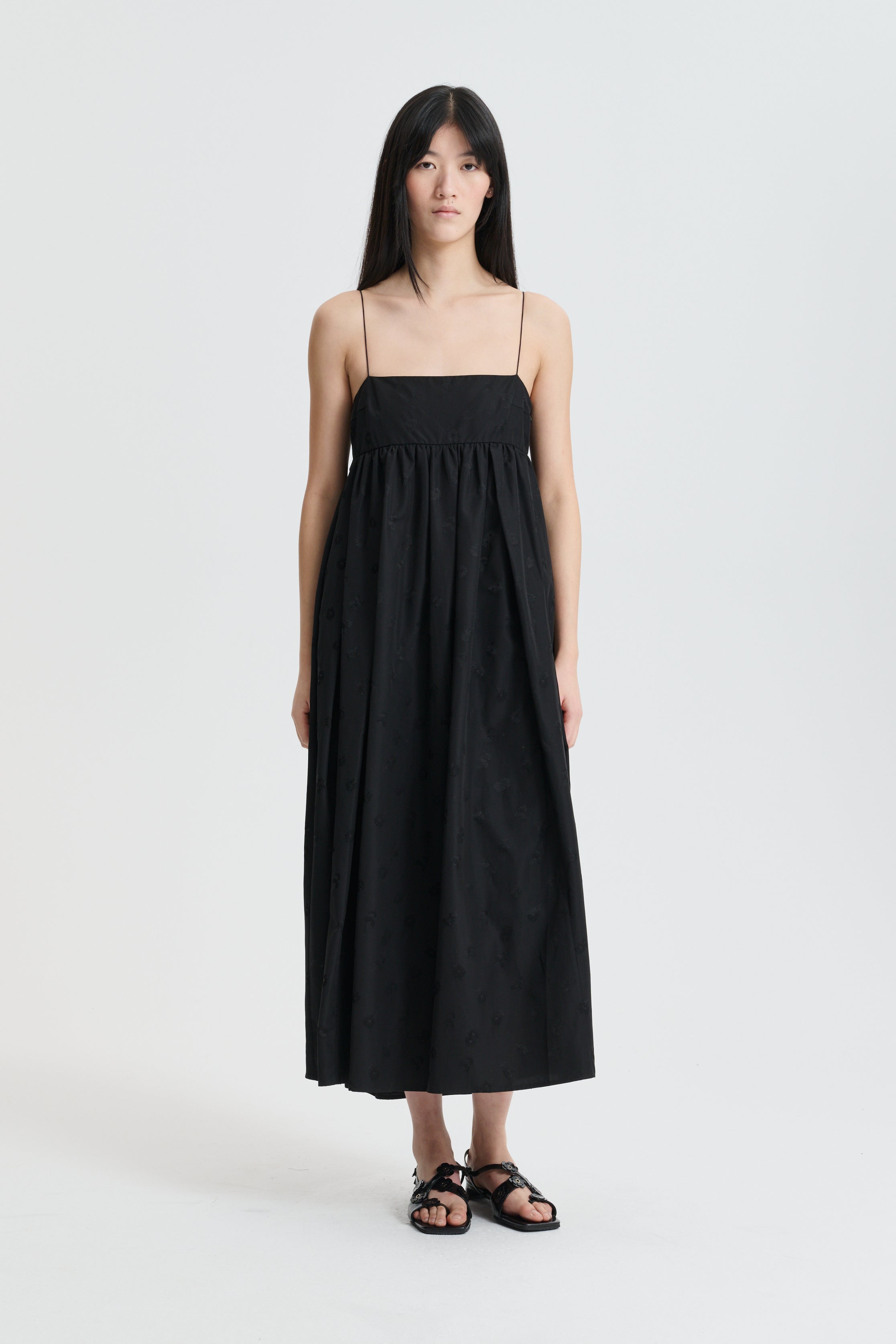 CBVILMA | DRESS DITSY BELLIS BLACK