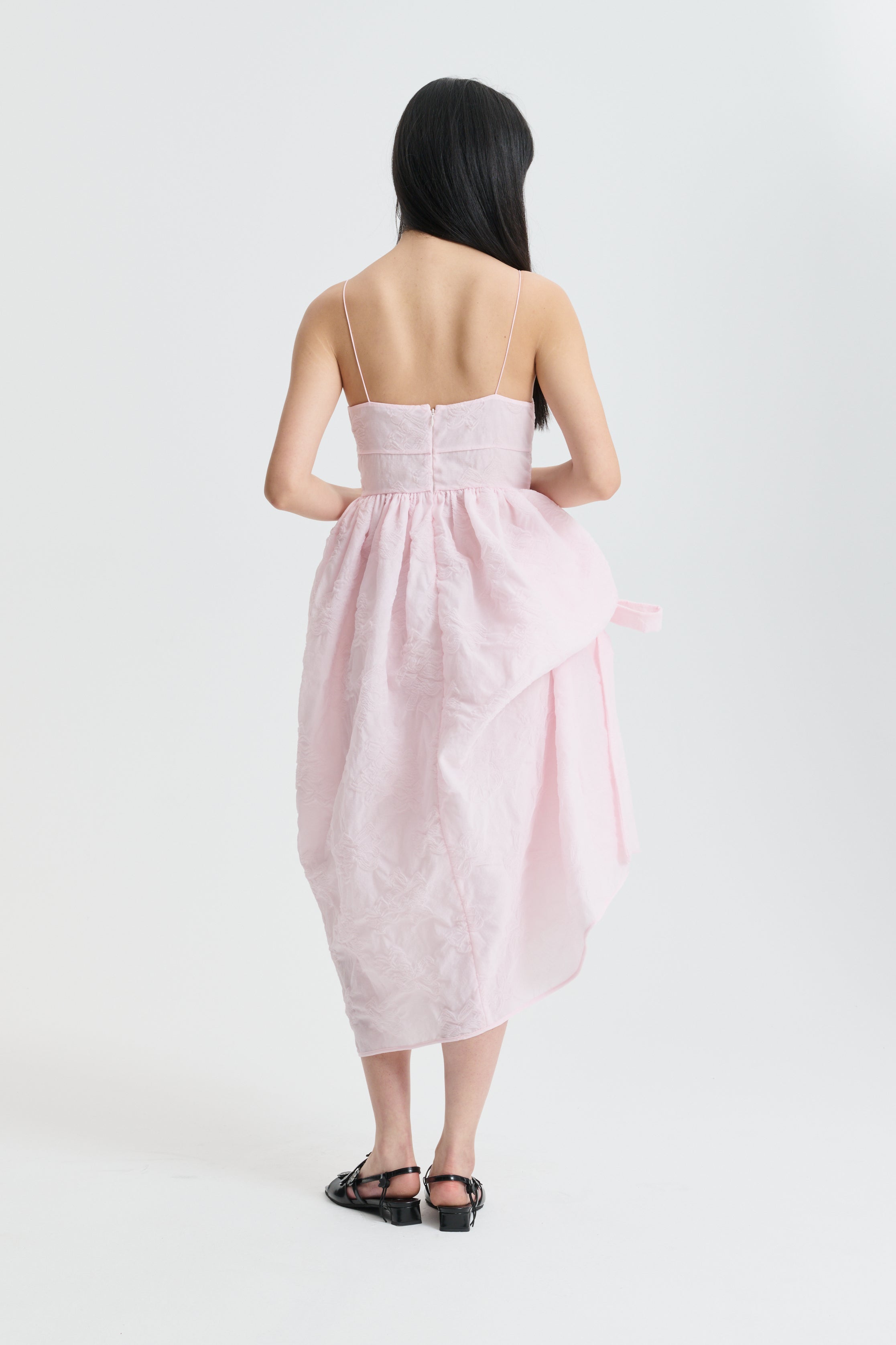 CBFEO | DRESS PAPILLON MATELASSÉ SOFT PINK