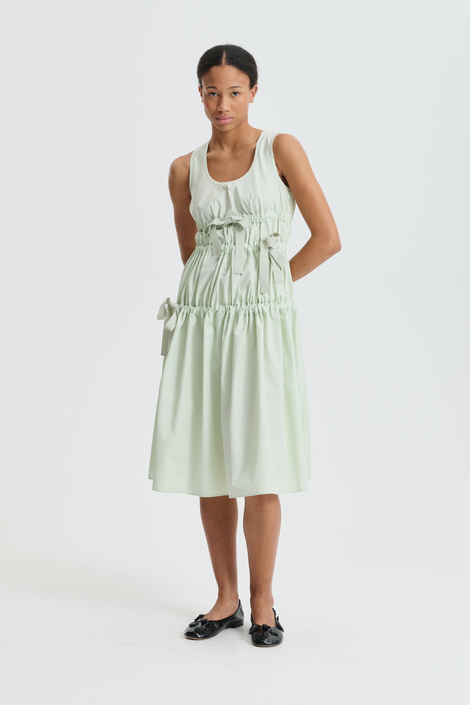 CBFAYE | DRESS COTTON PALE GREEN