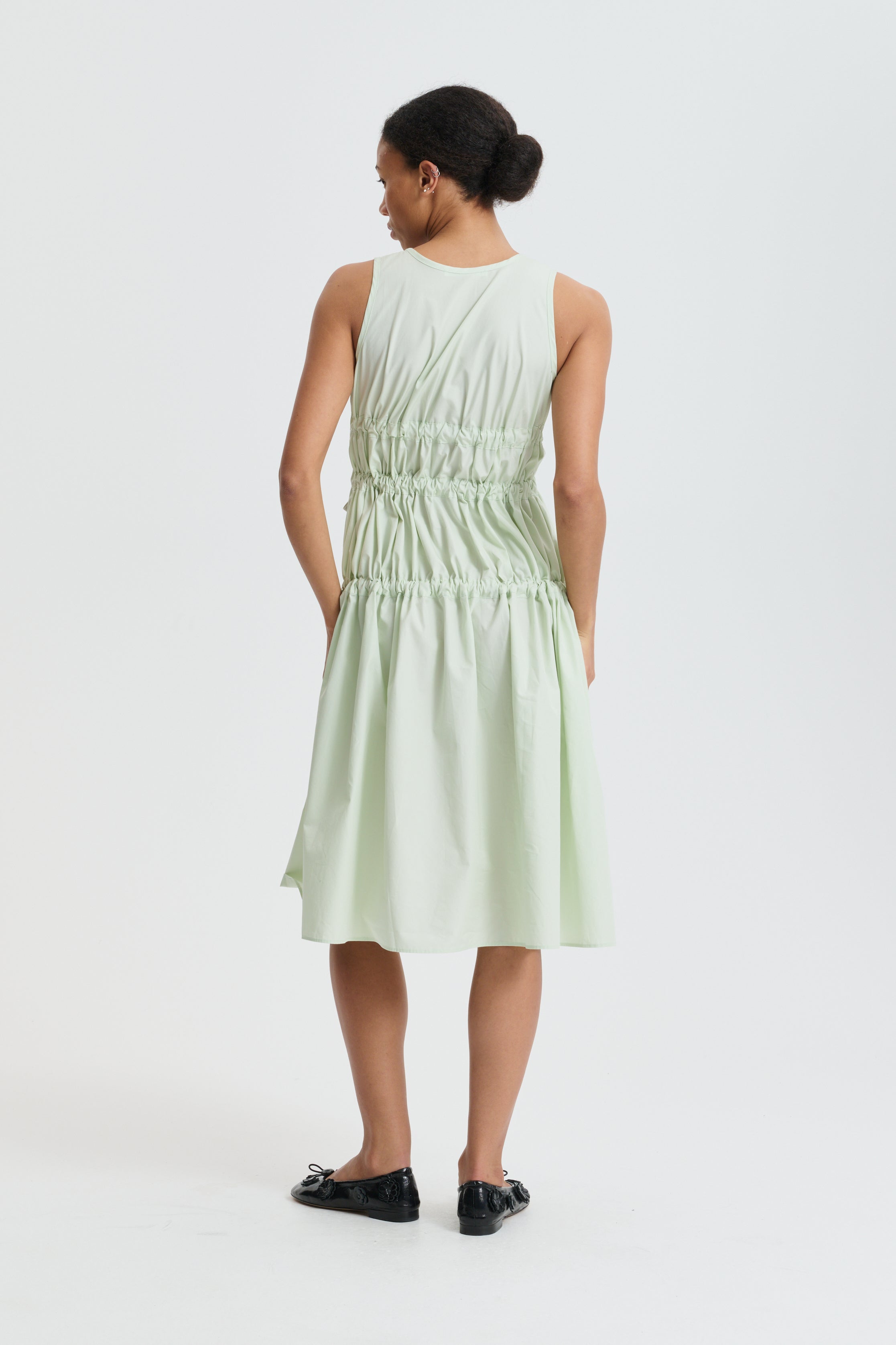 CBFAYE | DRESS COTTON PALE GREEN
