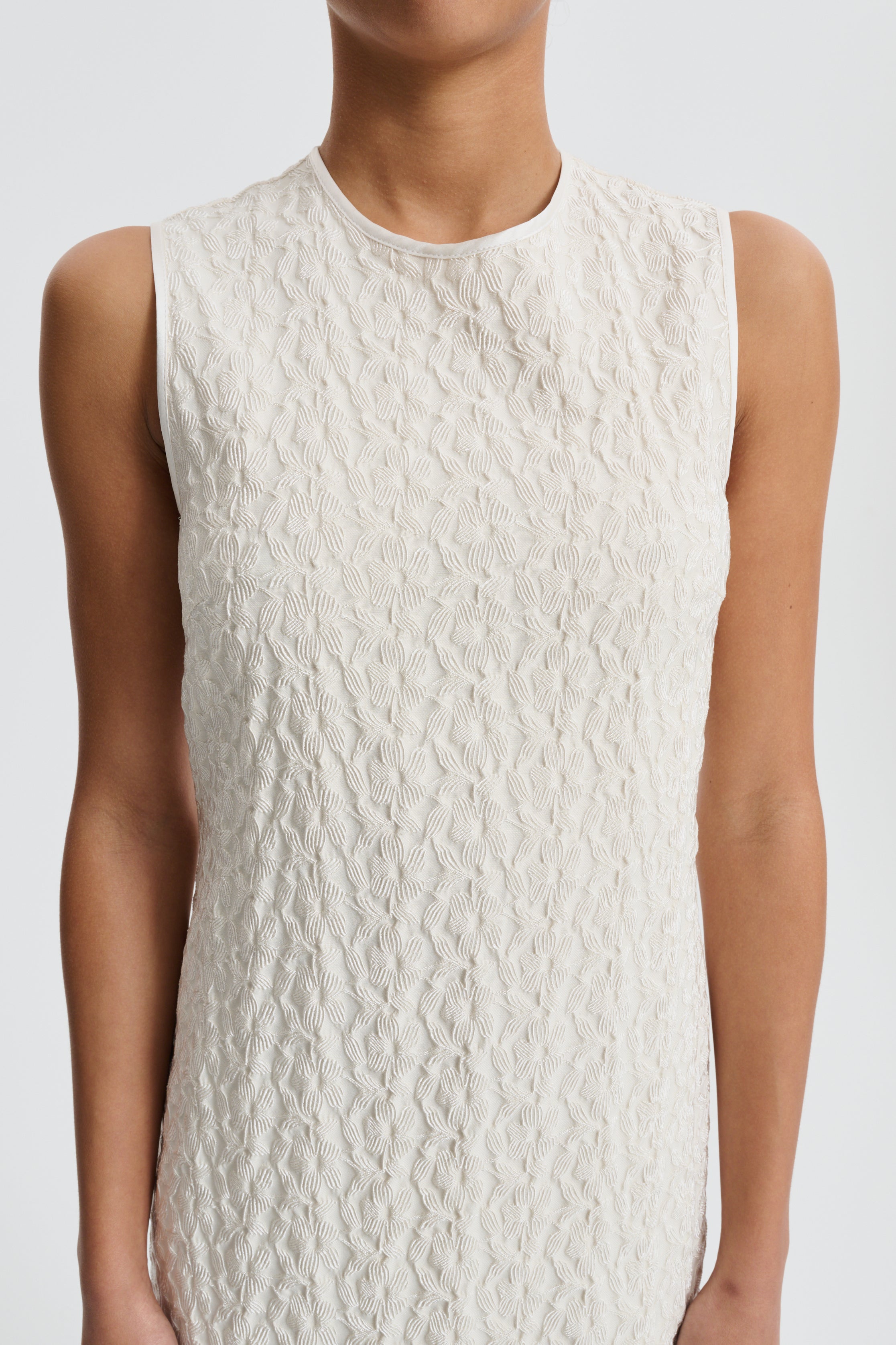 CBDEVIN | DRESS BEGONIA JACQUARD VINTAGE IVORY BRIDAL