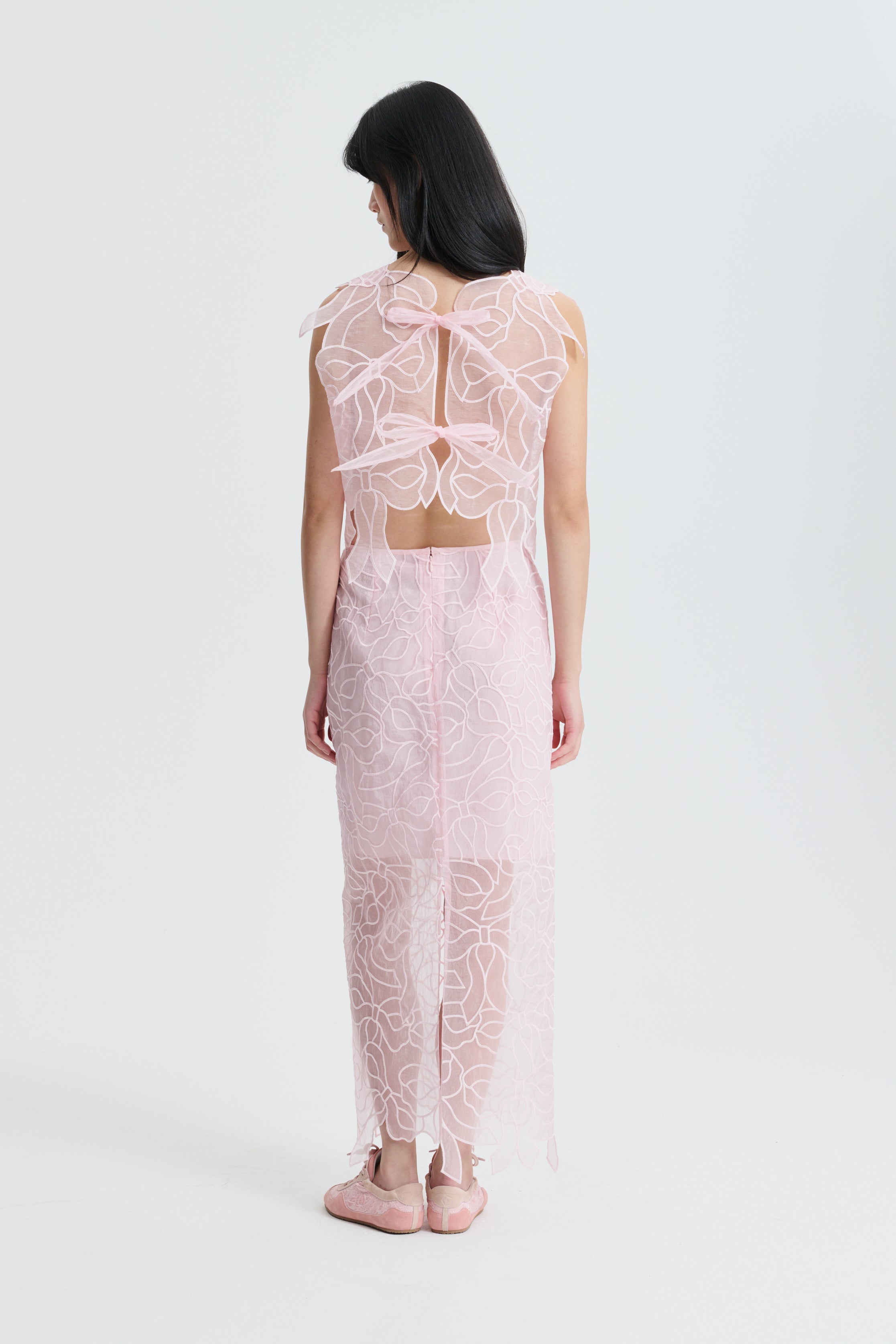 CBAYA | TOP BOW EMBROIDERY BLUSH PINK