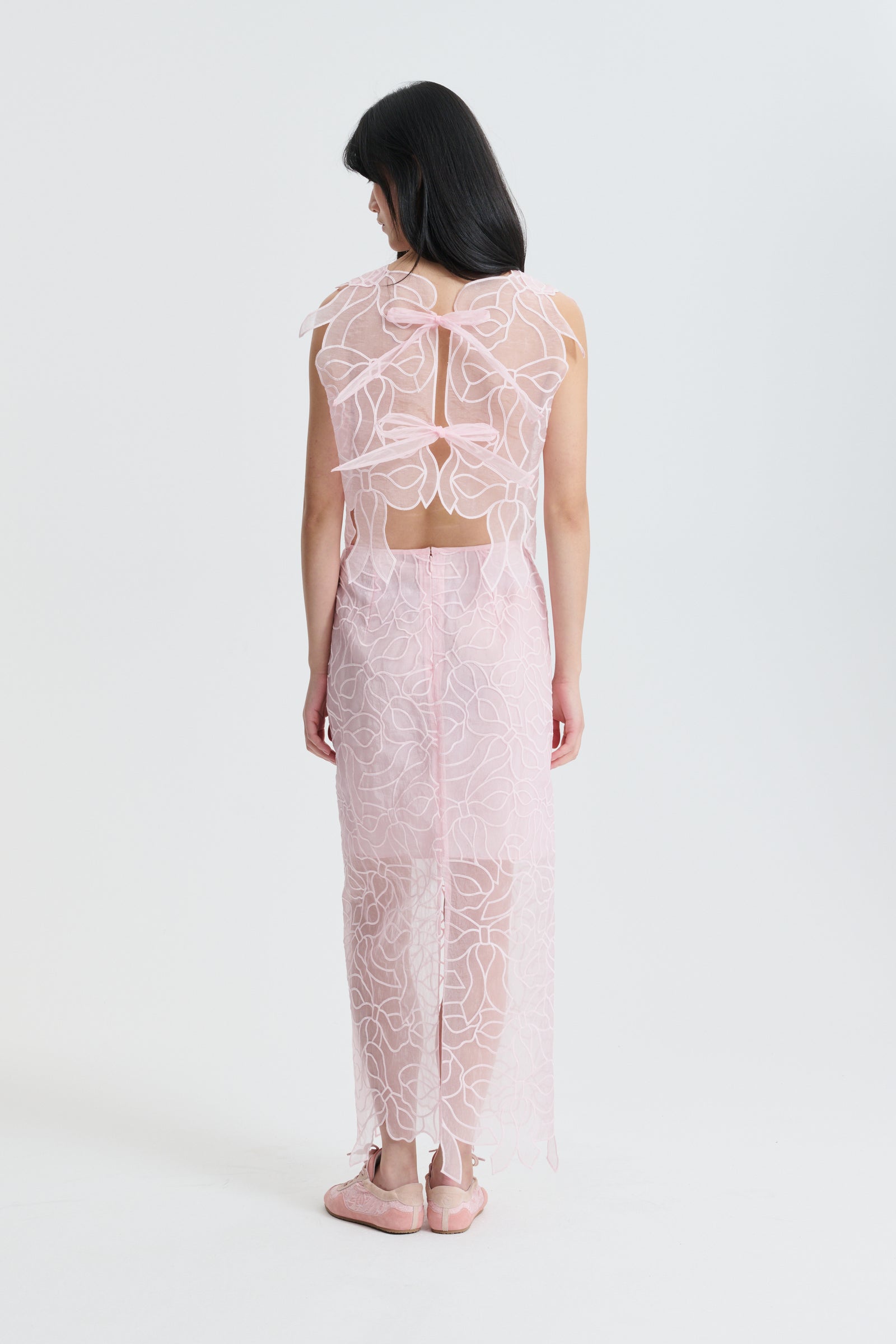 CBAYA | TOP BOW EMBROIDERY BLUSH PINK
