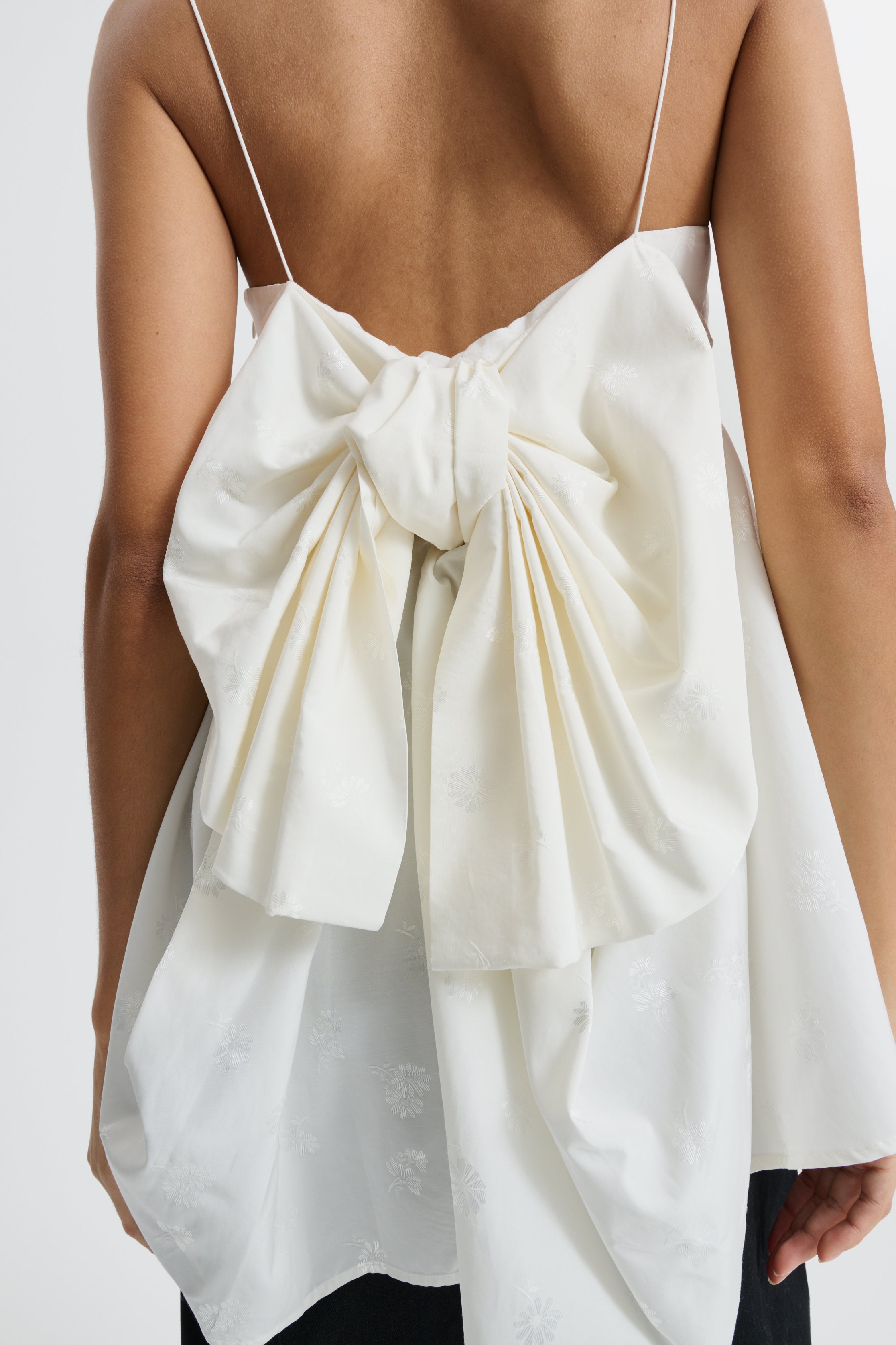 CBVERONICA | TOP DITSY BELLIS WHITE