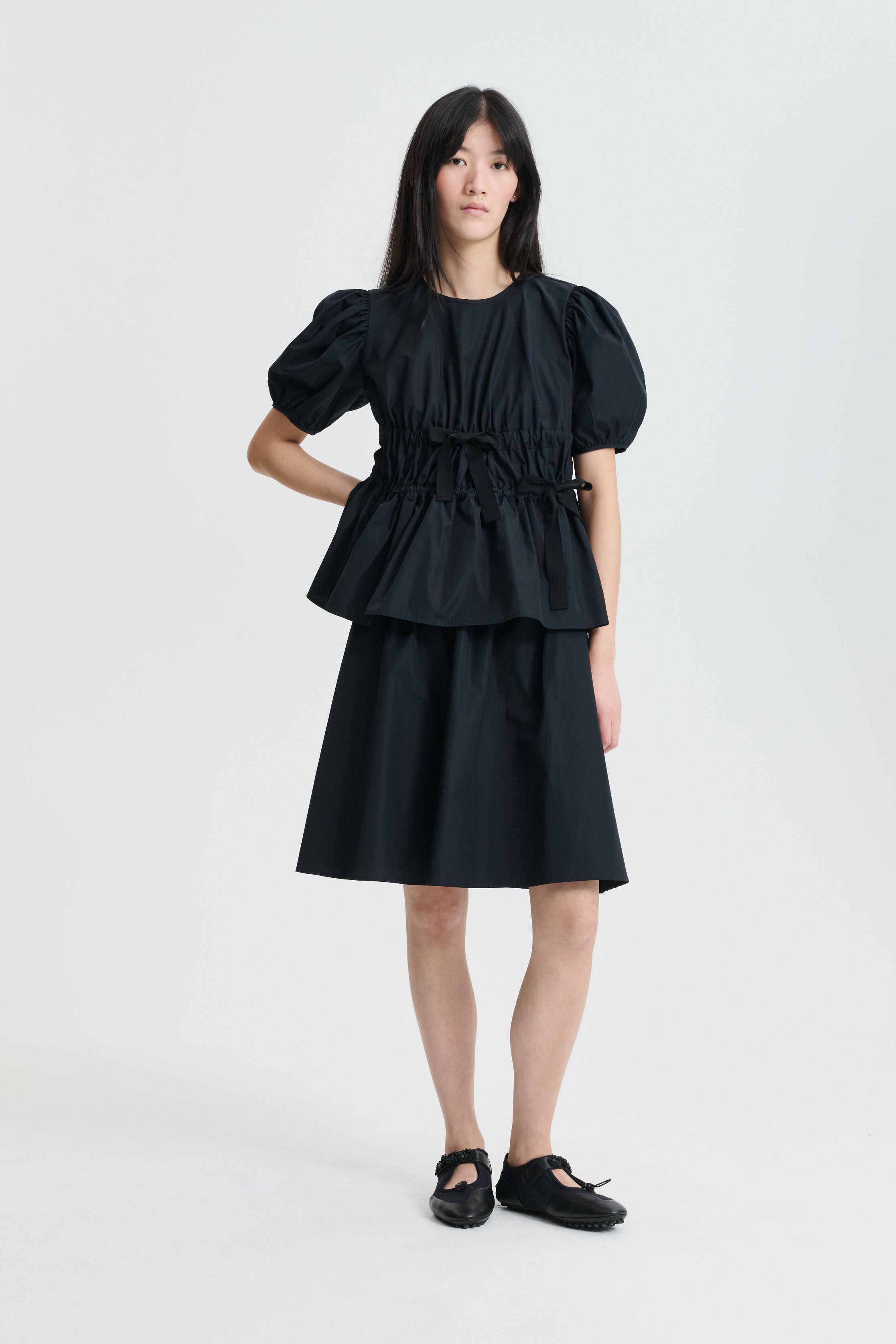 CBFREYA | TOP COTTON BLACK