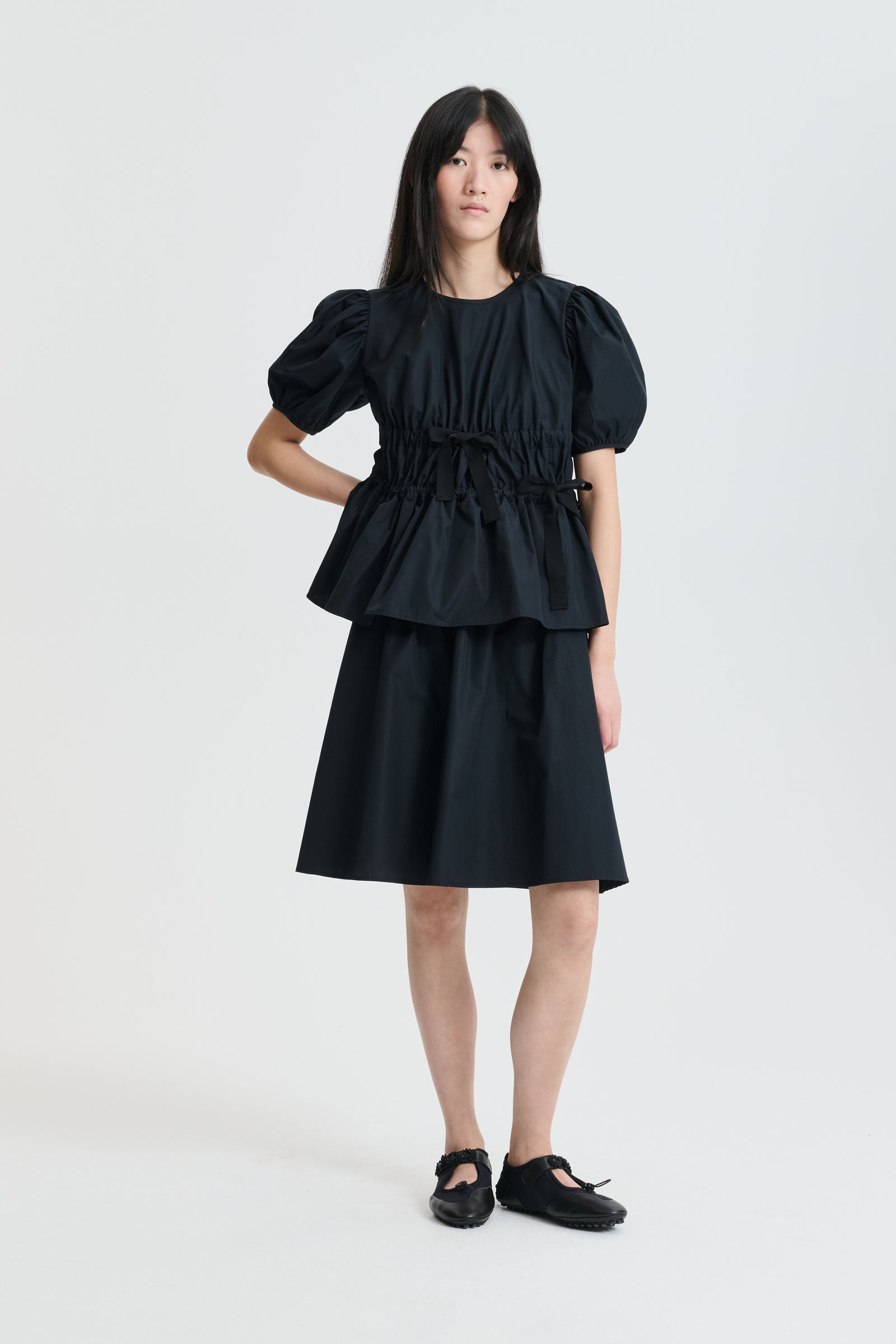CBFREYA | TOP COTTON BLACK