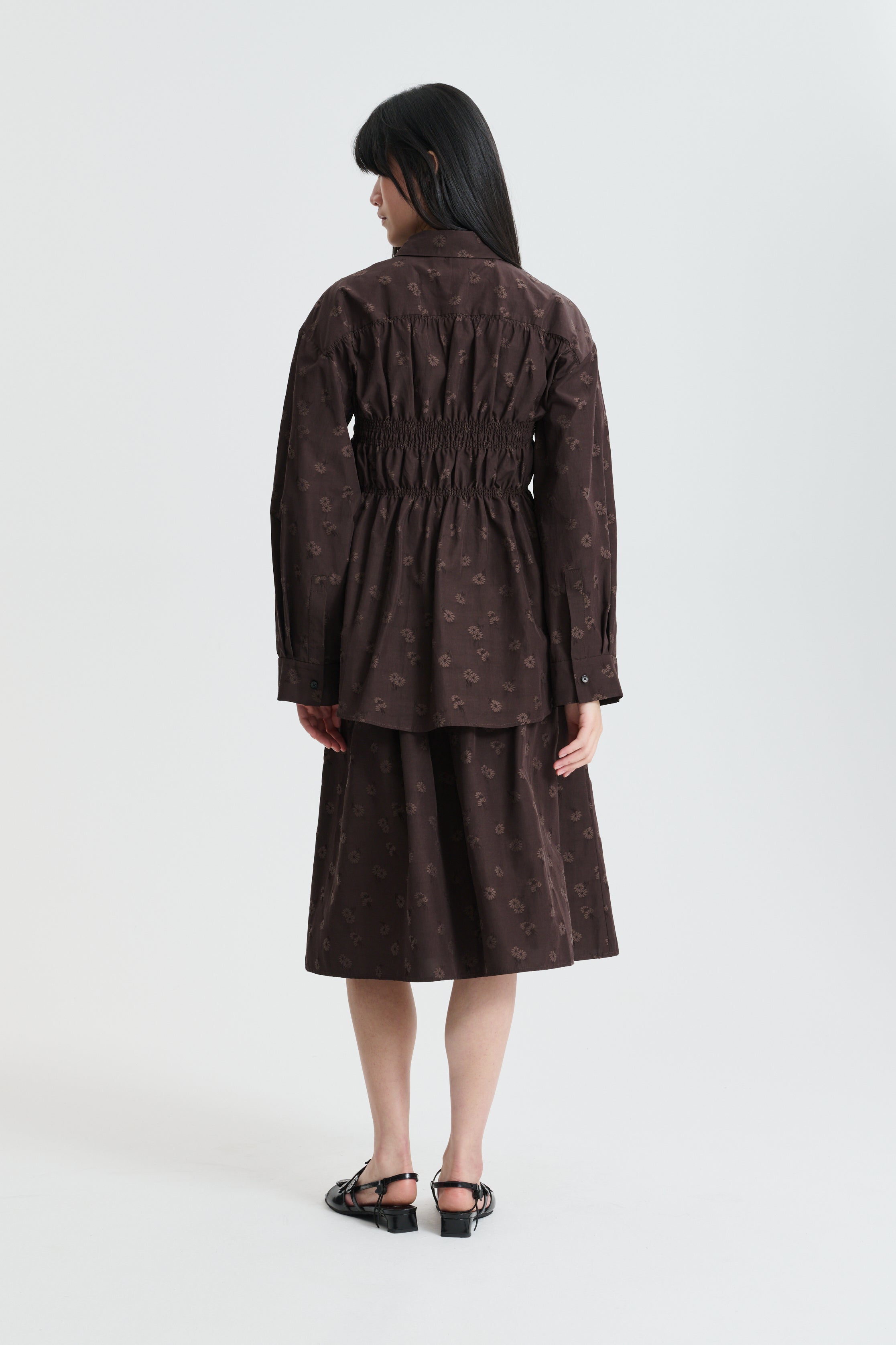 CBBRAXTON | SHIRT DITSY BELLIS BROWN
