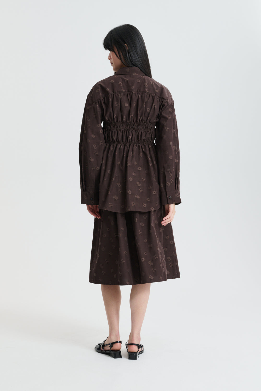CBBRAXTON | SHIRT DITSY BELLIS BROWN