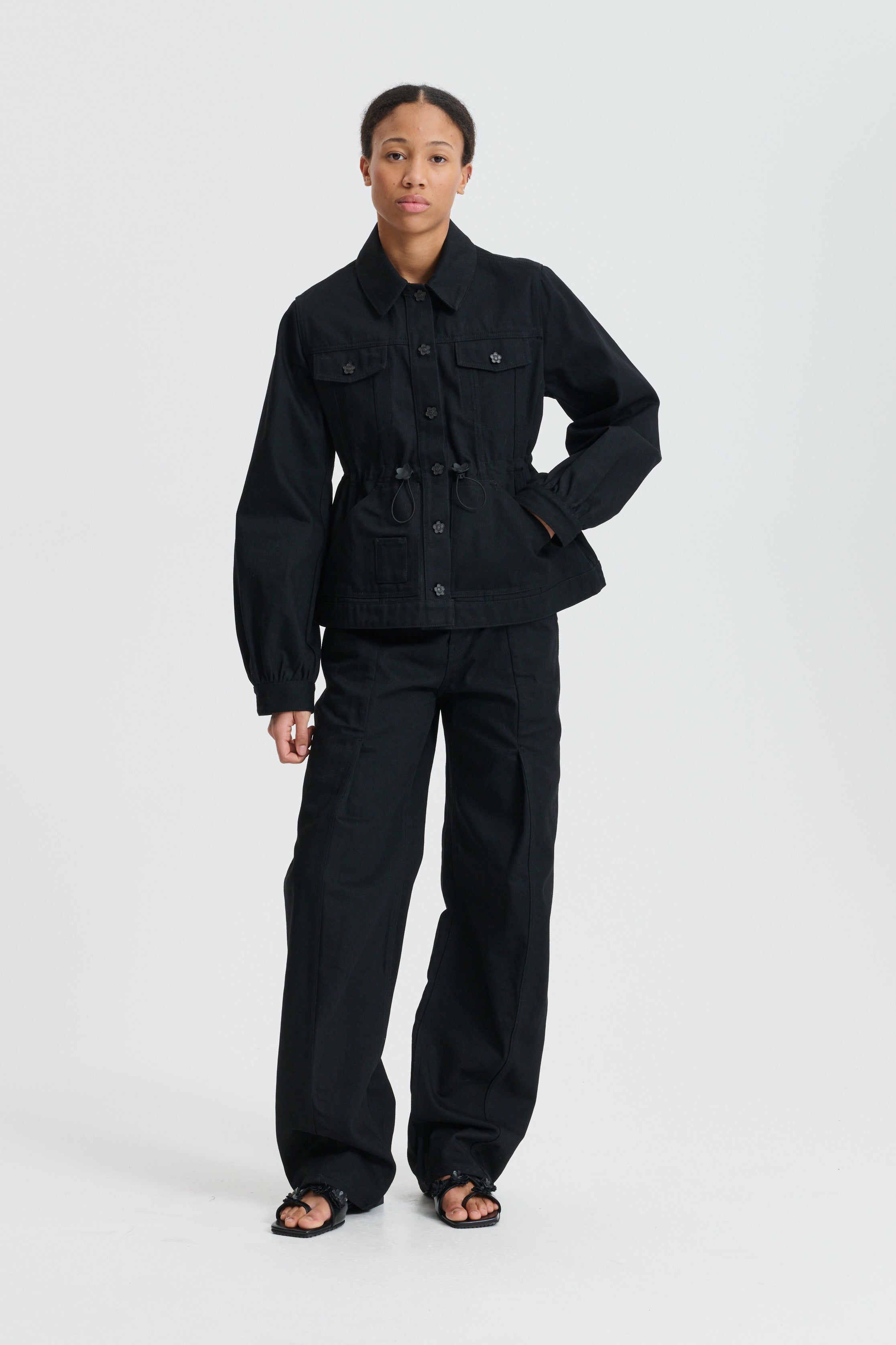 CBCANDIDA | DENIM JACKET DENIM BLACK