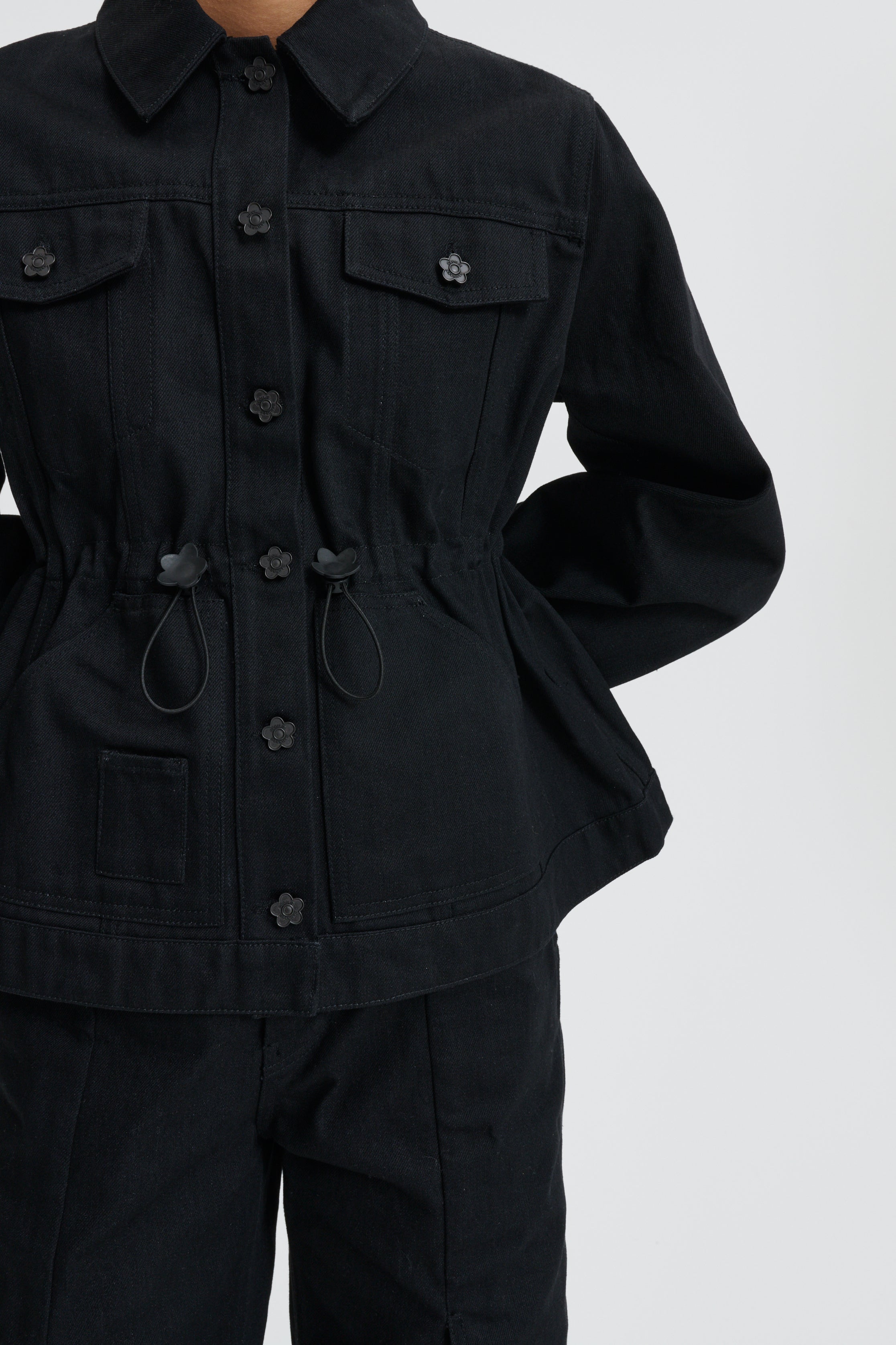 CBCANDIDA | DENIM JACKET DENIM BLACK