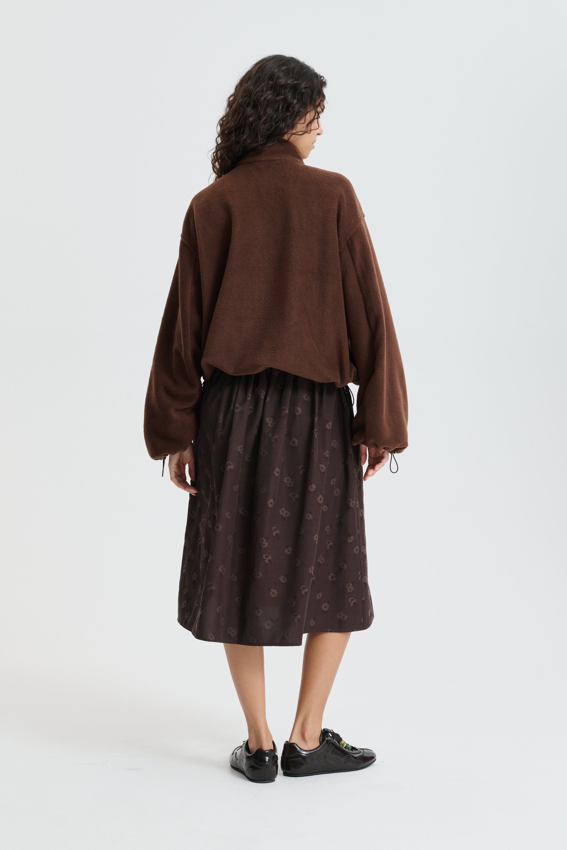 CBFREDERIK | ANORAK SOFT FLEECE BROWN