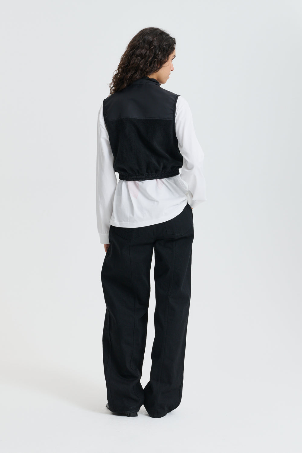 CBCASPEN | VEST SOFT FLEECE BLACK