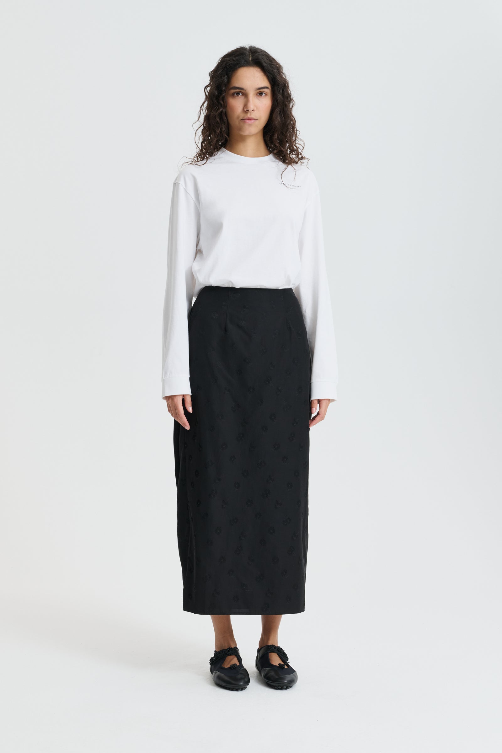 CBUMINA | SKIRT DITSY BELLIS BLACK