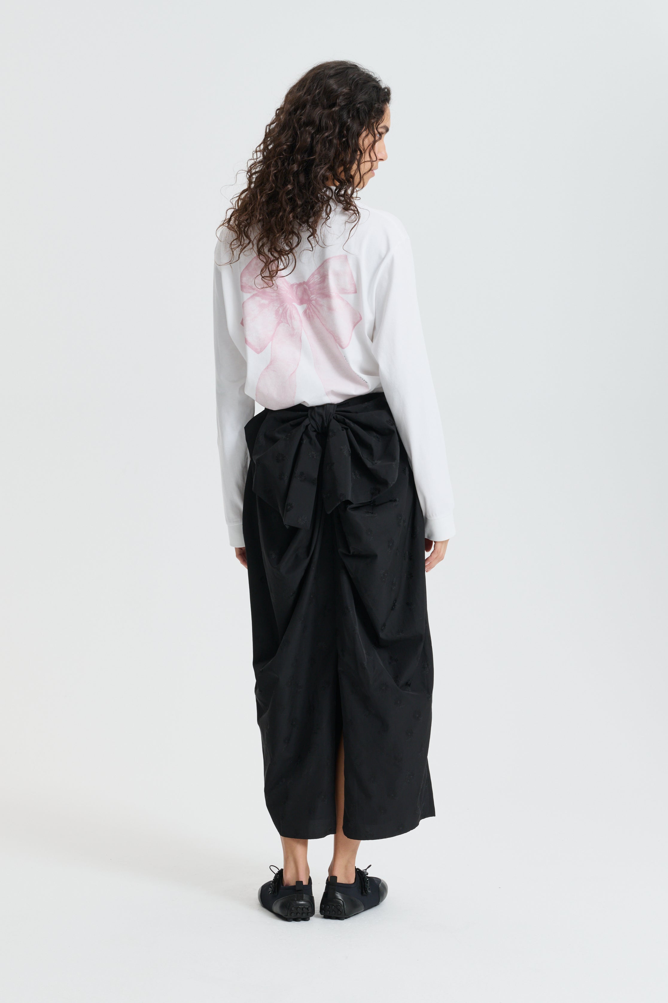 CBUMINA | SKIRT DITSY BELLIS BLACK