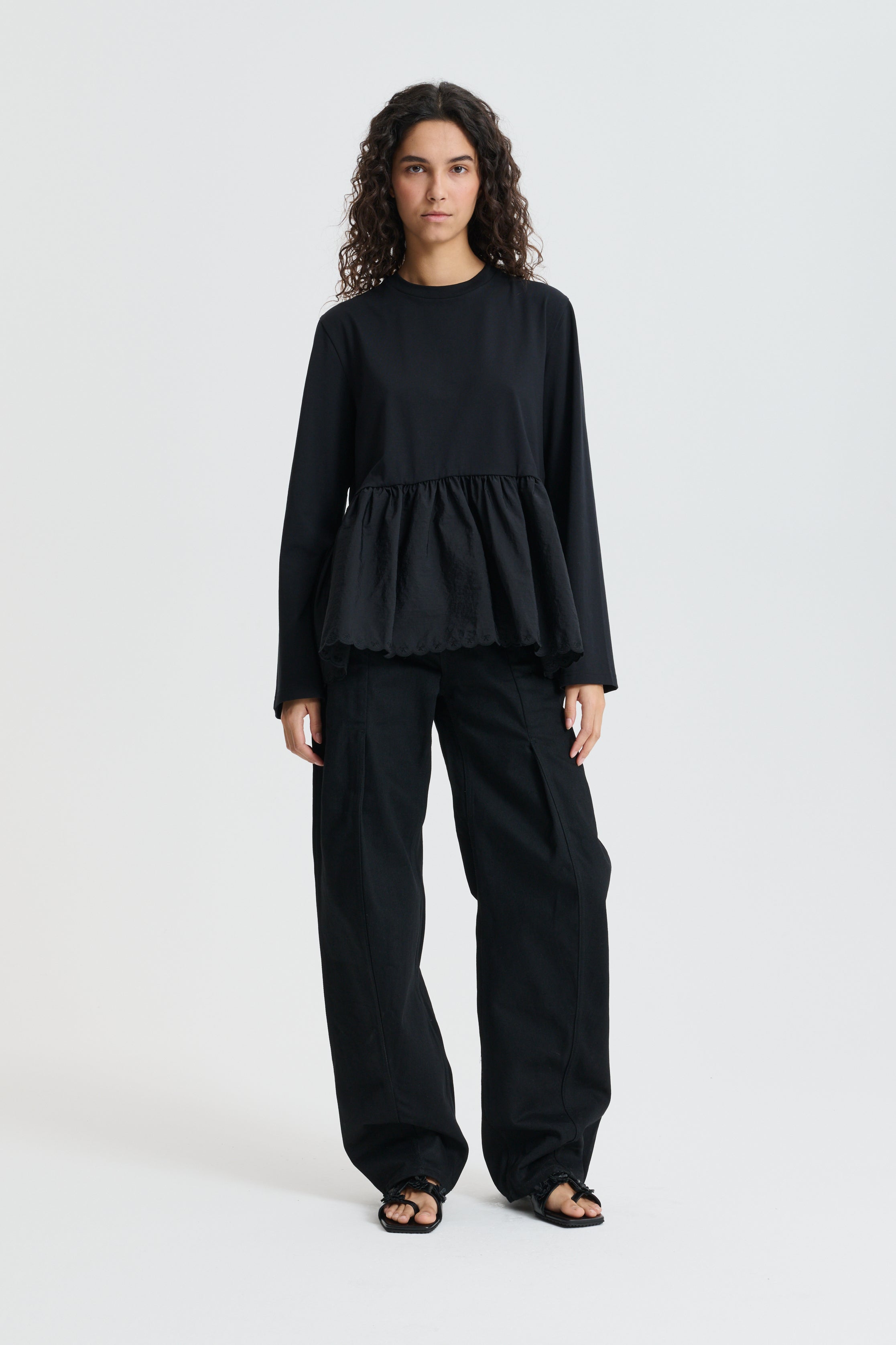 CBFRANCINE | T-SHIRT JERSEY BLACK